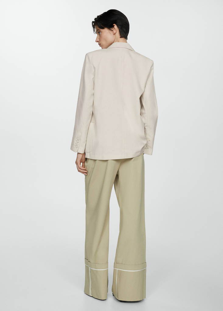 Pockets suit blazer — Light/Pastel Grey