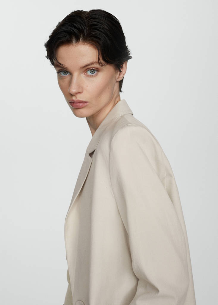 Pockets suit blazer — Light/Pastel Grey