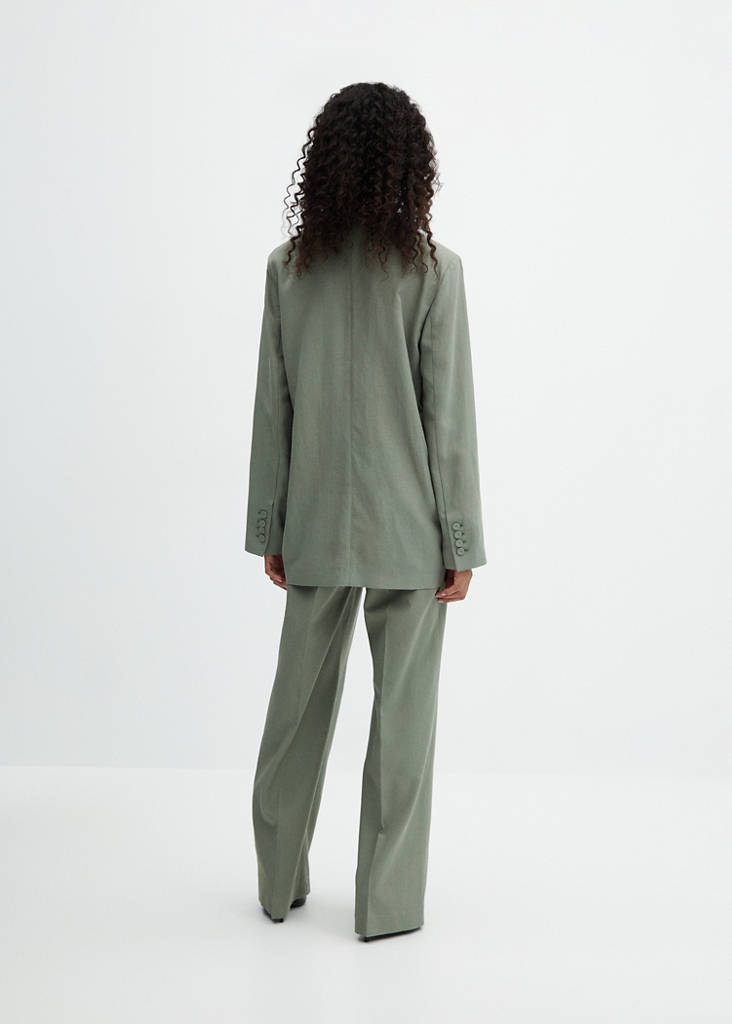 Pockets suit blazer — Pastel Green