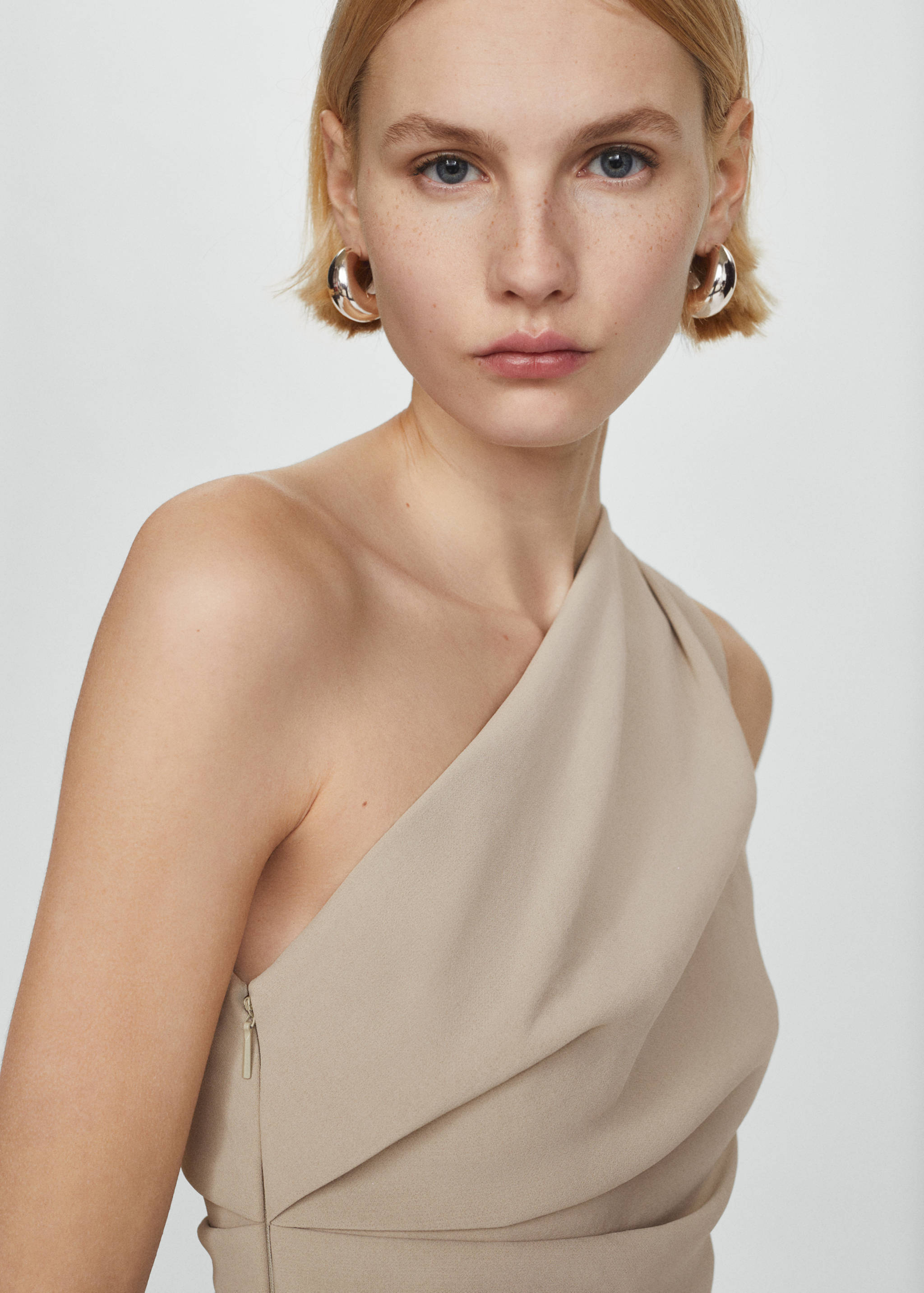 Asymmetric long jumpsuit - Medium plane