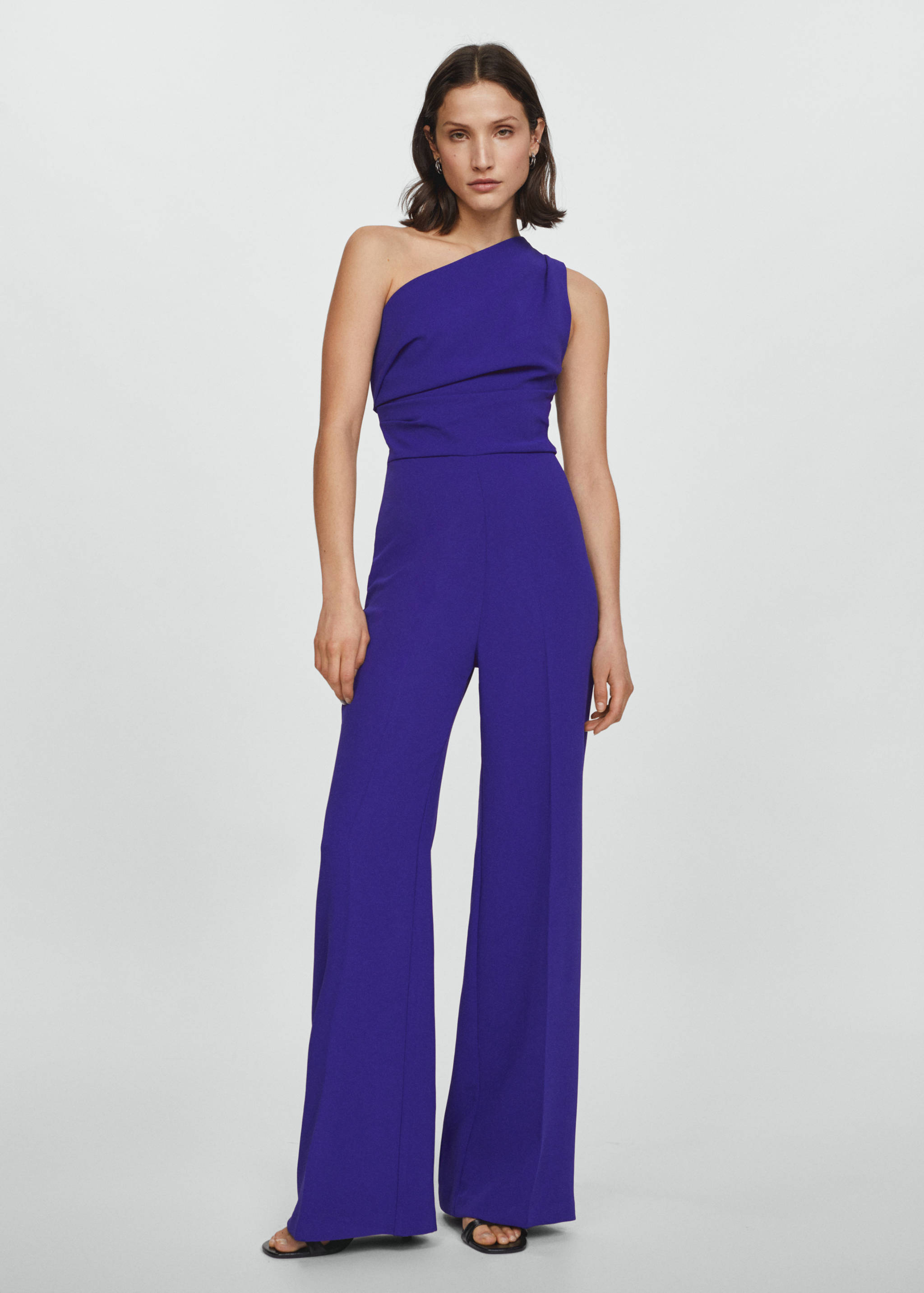 Asymmetric long jumpsuit - General plane