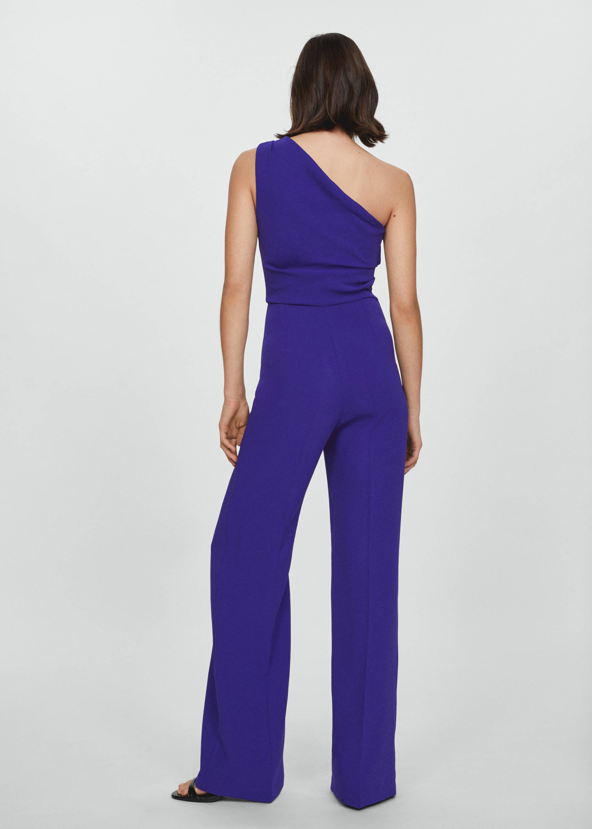 Asymmetric long jumpsuit - Reverse of the article