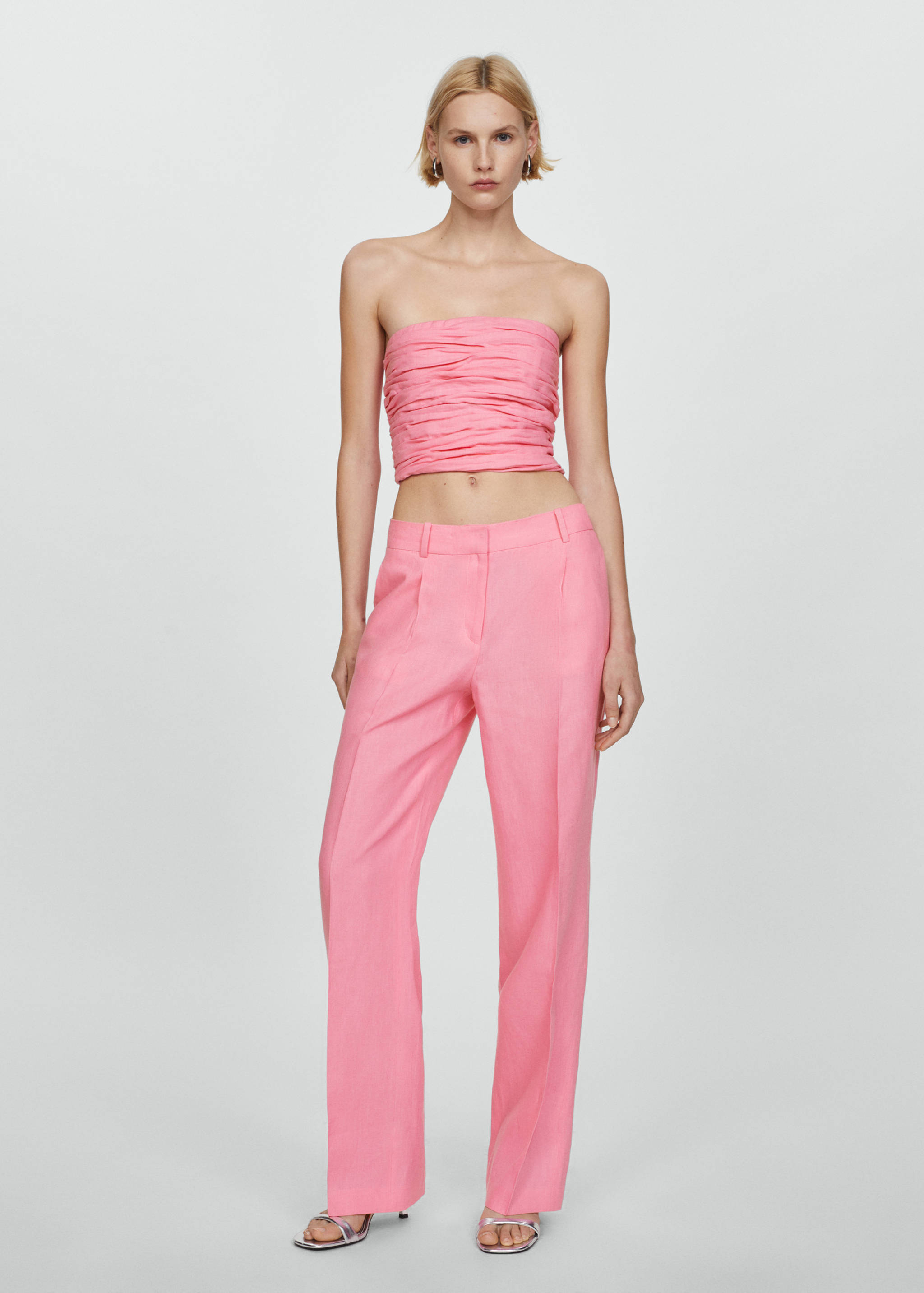 Top bandeau lino - Plano general