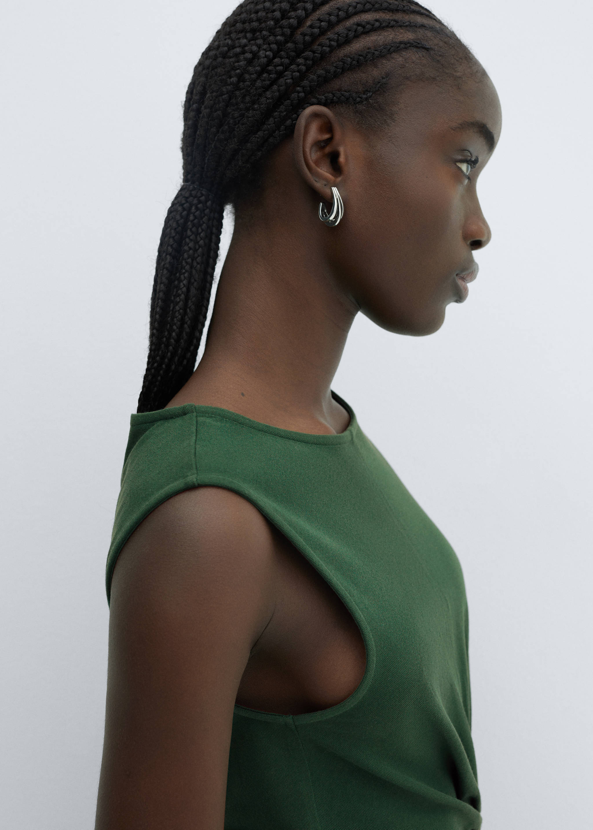 Vestido algodón nudo - Detalle del artículo 1