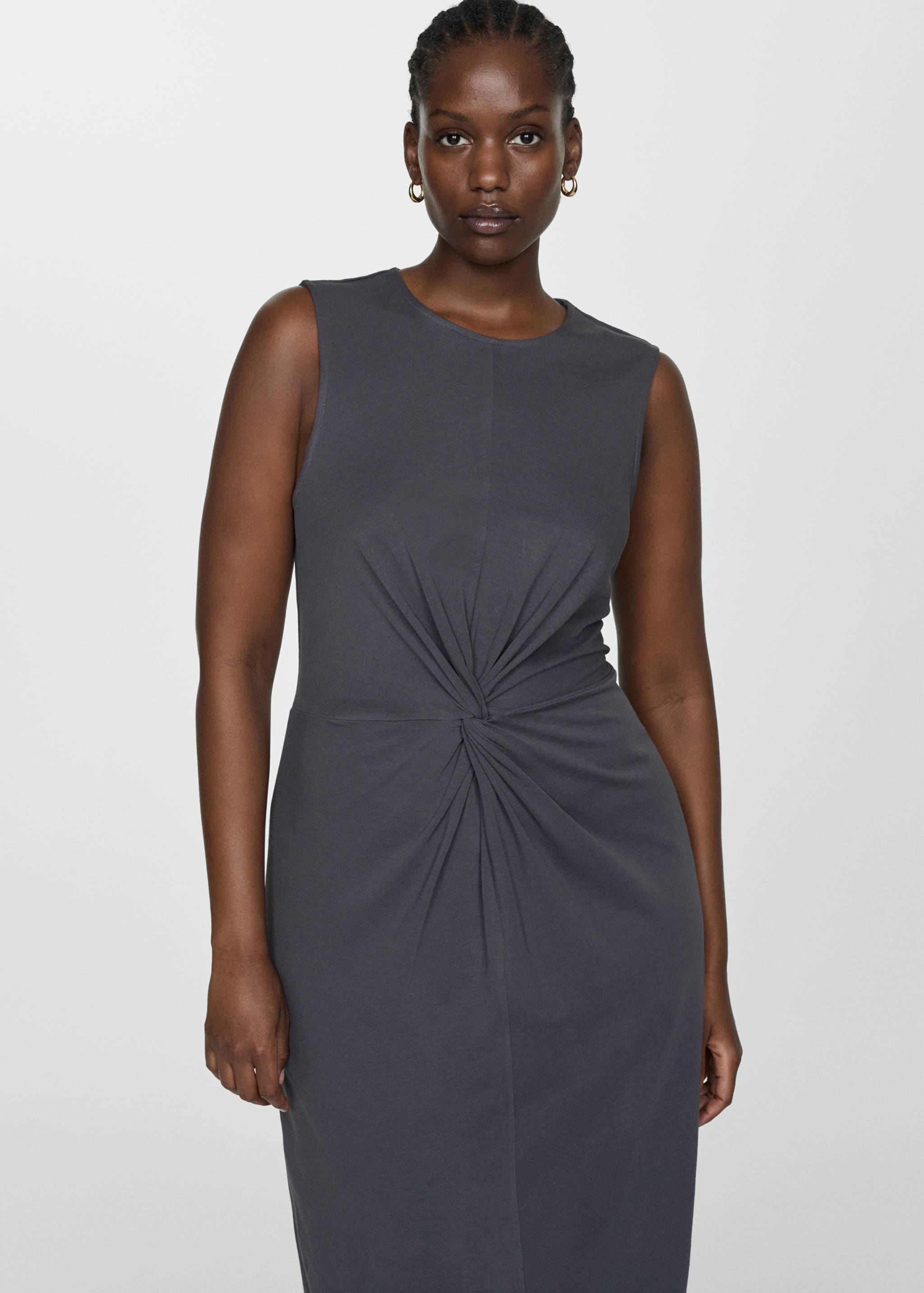 Vestido algodón nudo - Detalle del artículo 5