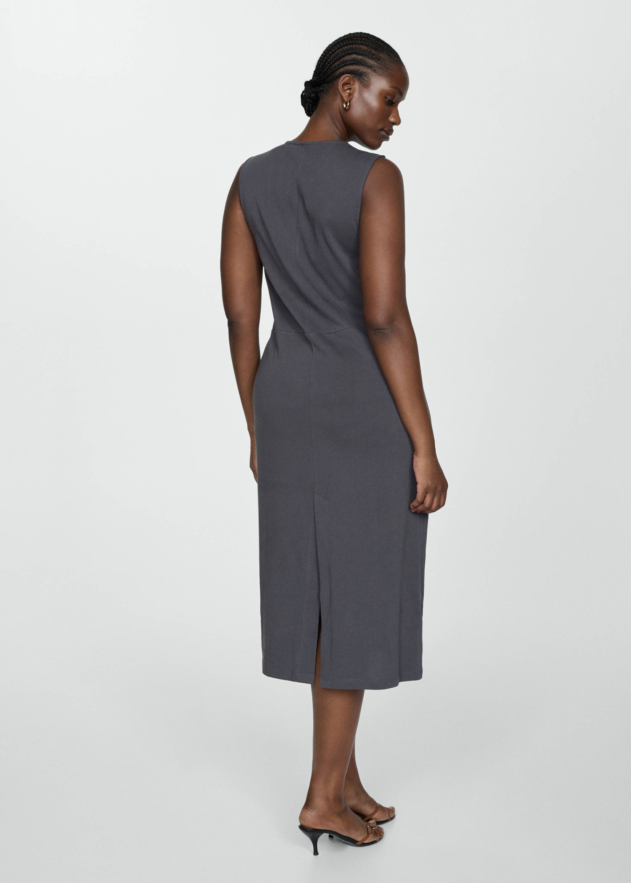 Vestido algodón nudo - Detalle del artículo 4