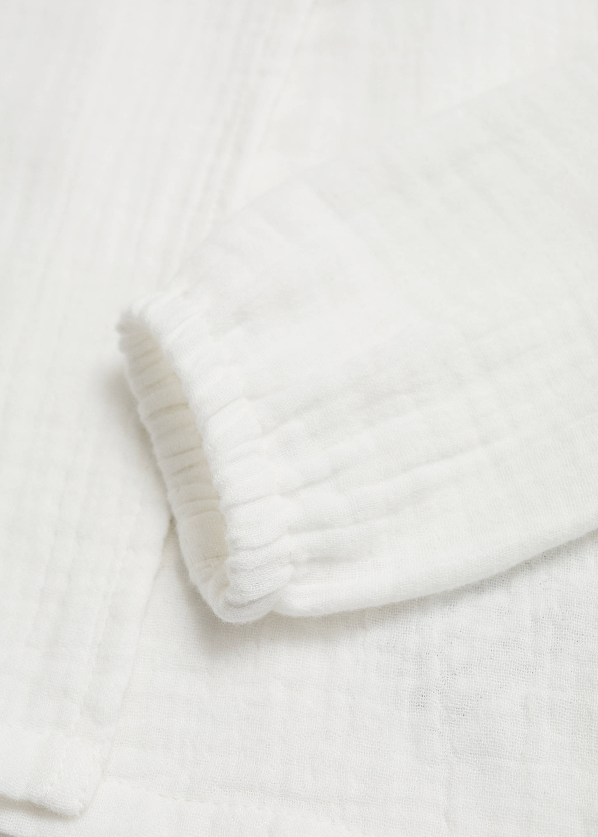 Cheesecloth cotton blouse - Details of the article 0