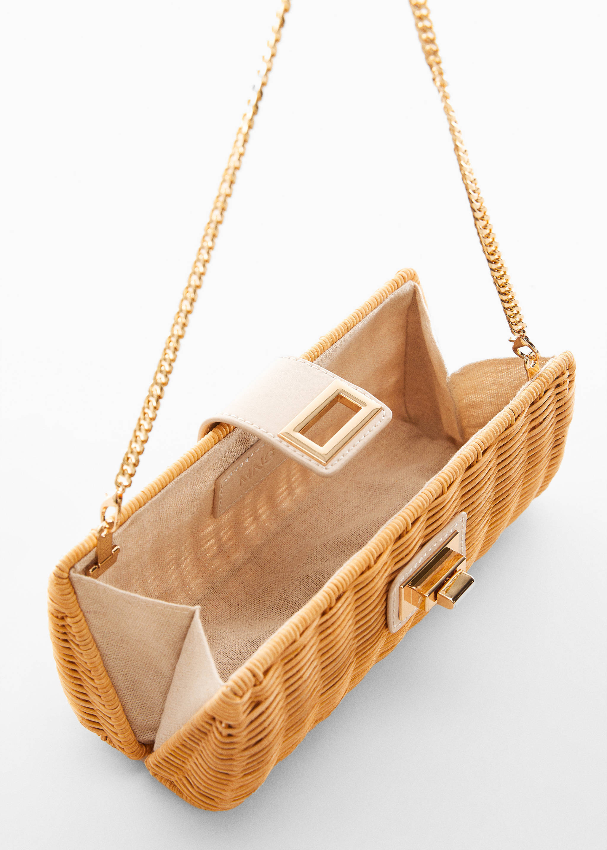 Rattan clutch bag - Details of the article 2