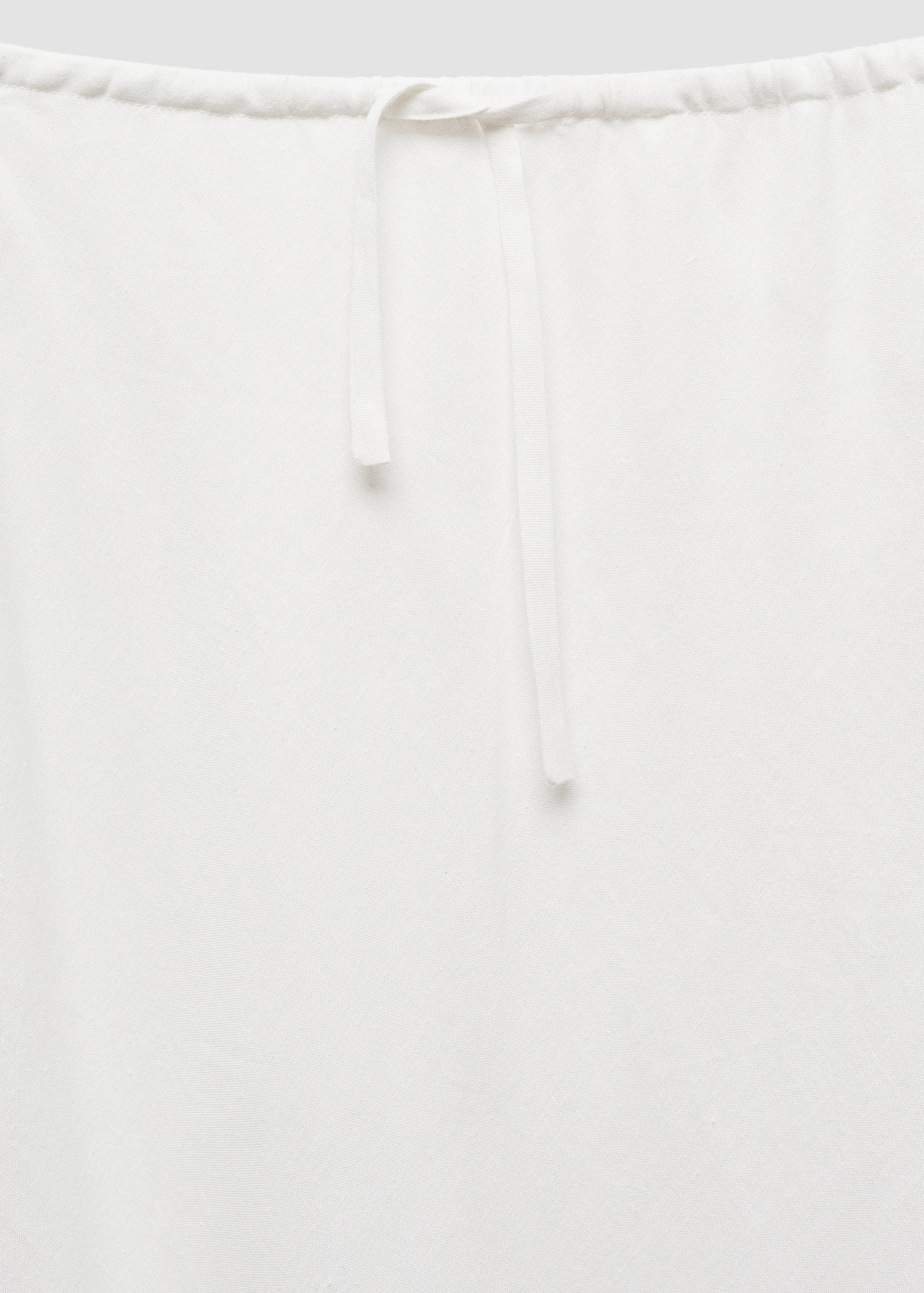 Leinenrock mit Schleife - Detail des Artikels 8