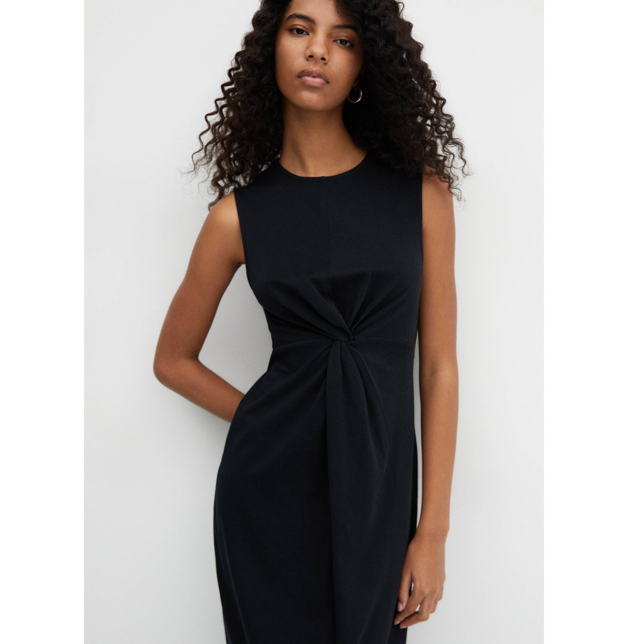 Vestido punto nudo - Plano medio