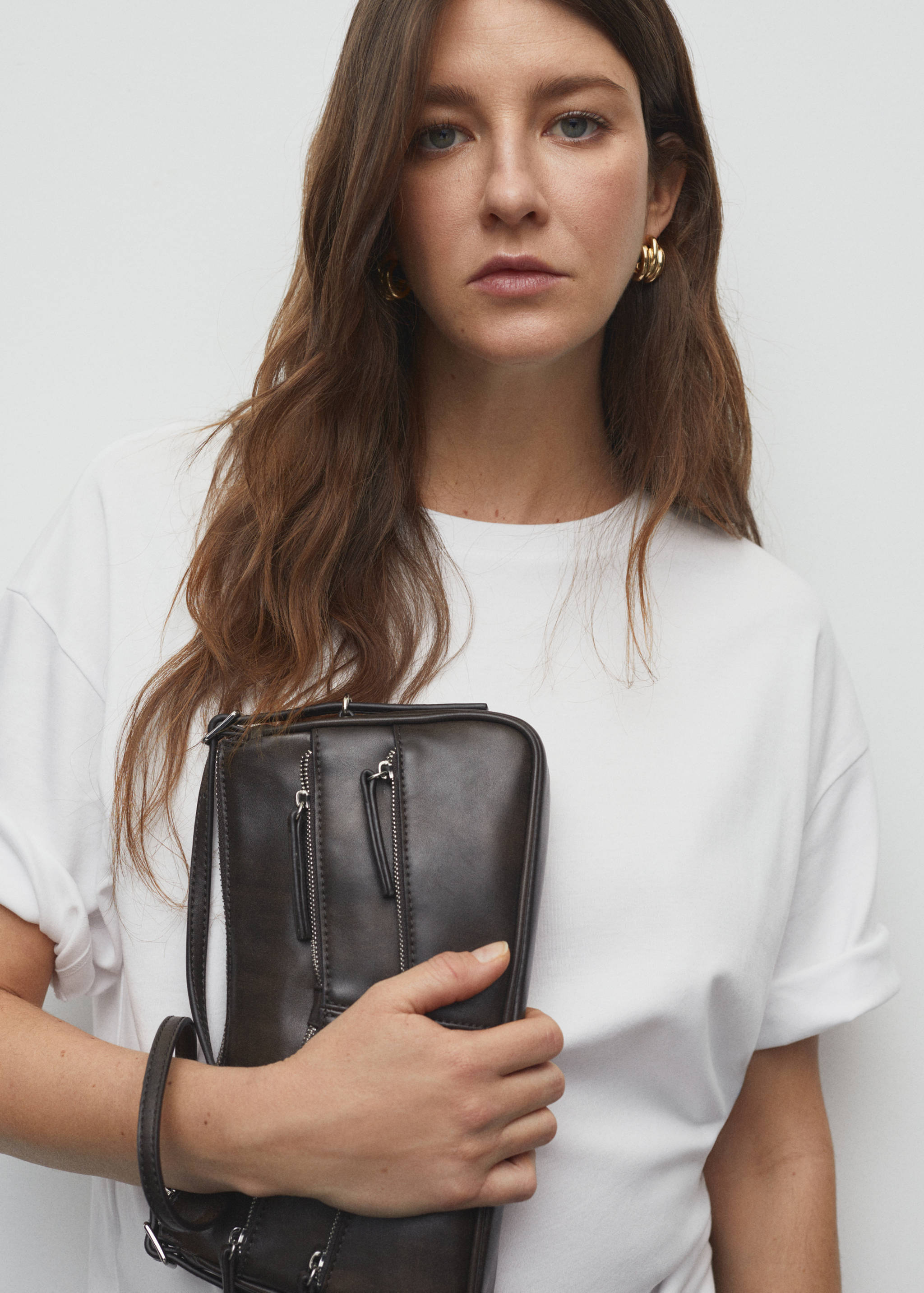 100% cotton oversized t-shirt - Details of the article 1