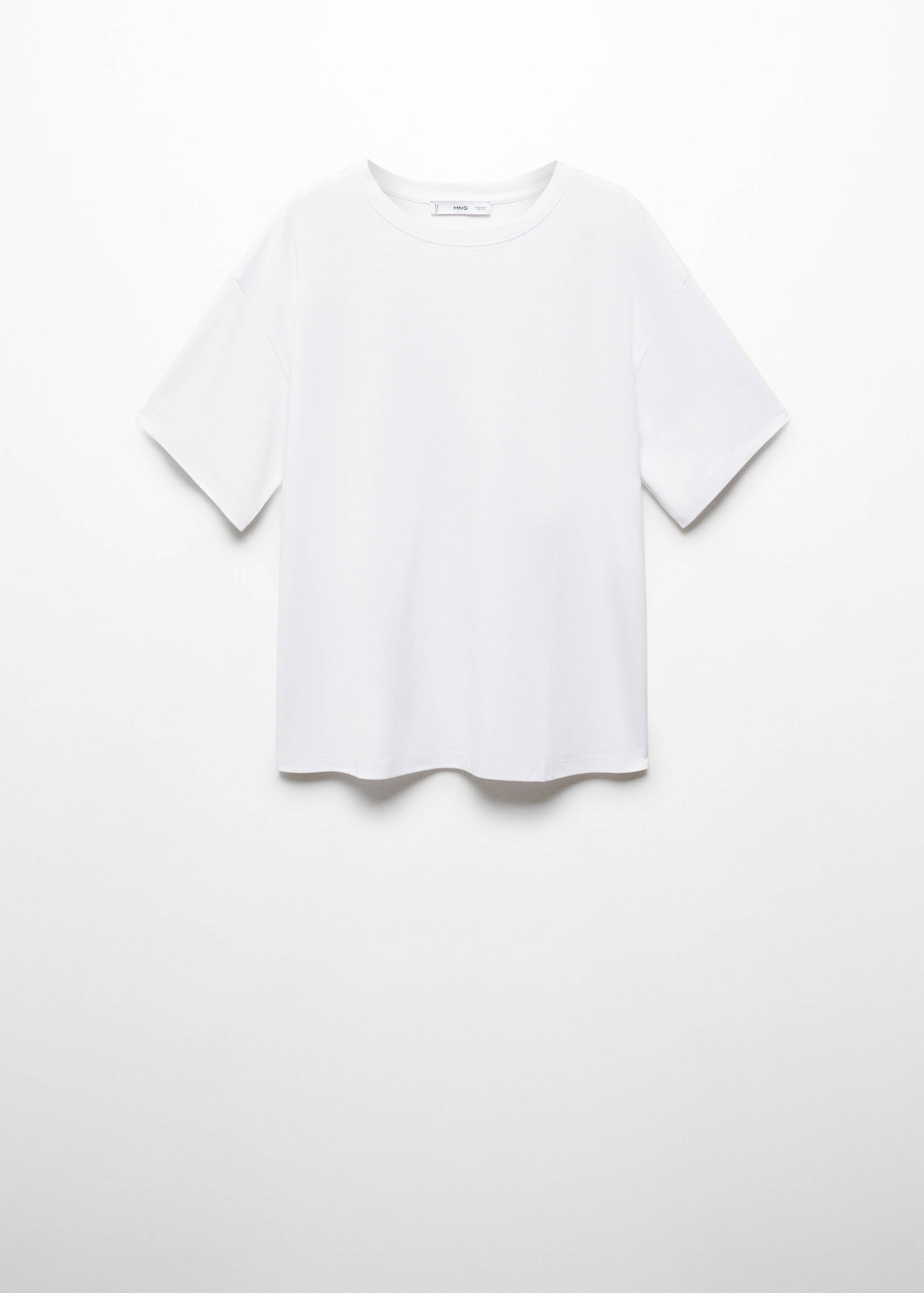 100% cotton oversized t-shirt - Article without model