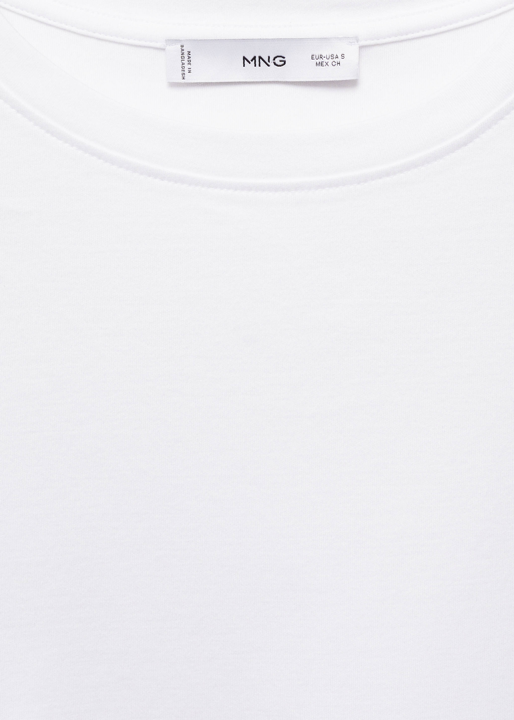 100% cotton oversized t-shirt - Details of the article 8