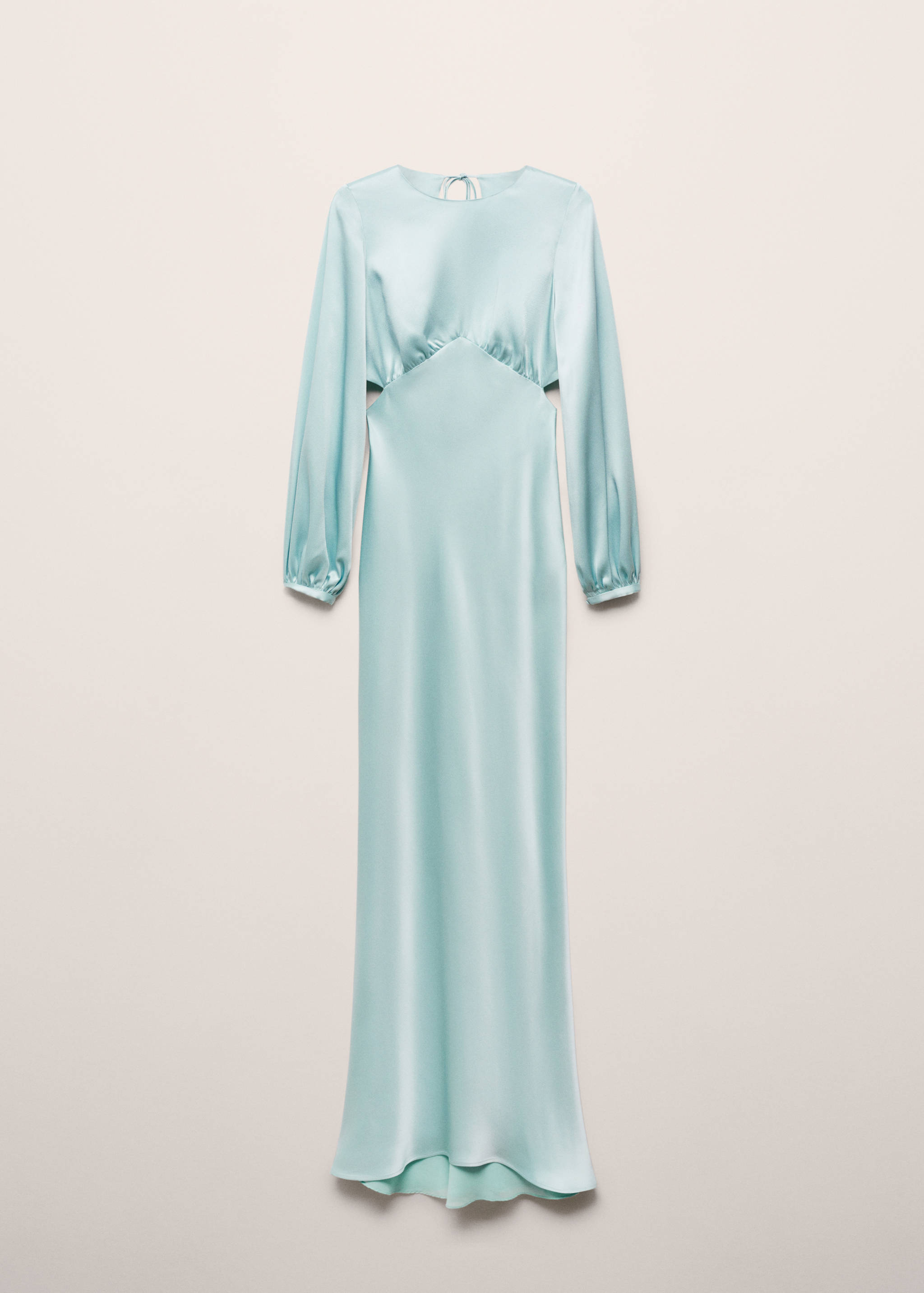 Robe satinée dos nu - Article sans modèle