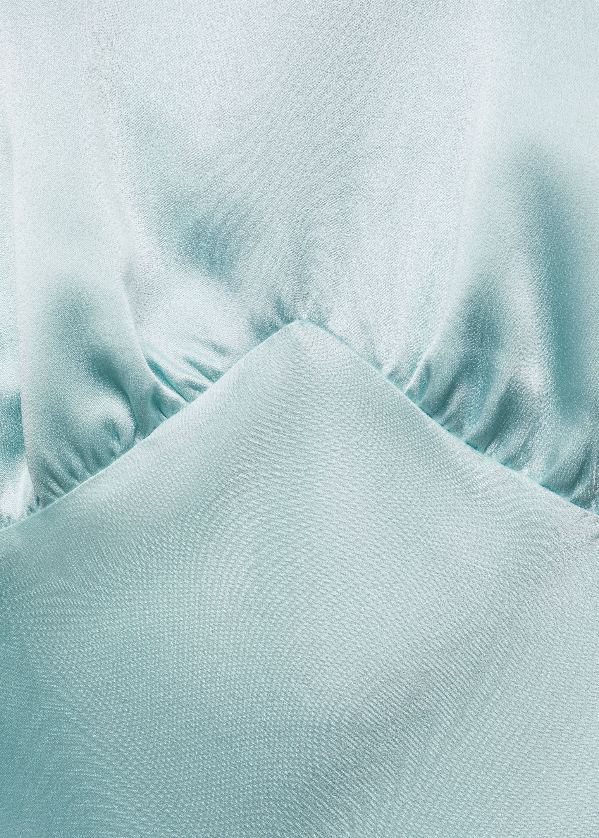 Robe satinée dos nu - Détail de l'article 8