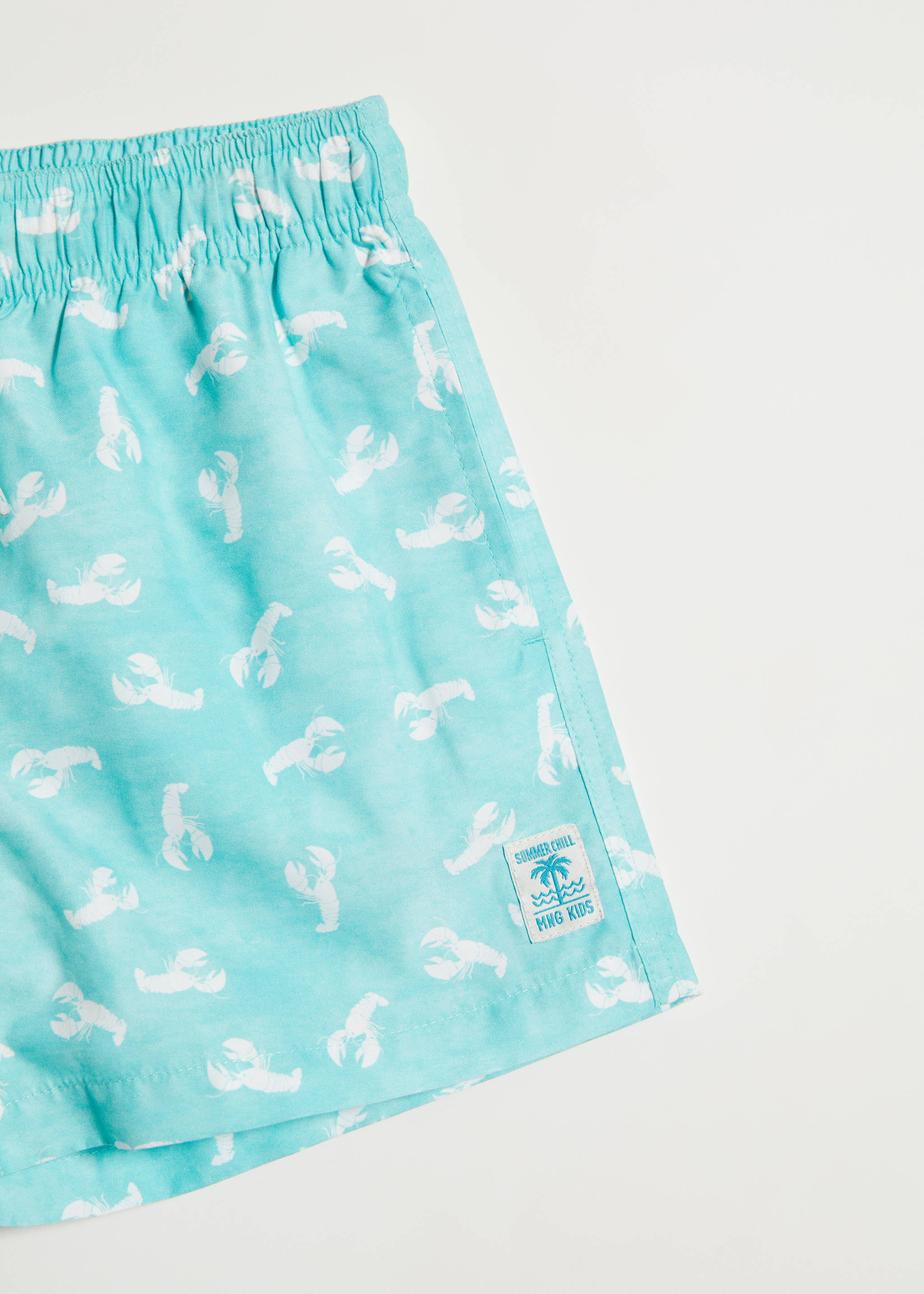 Lobster-print swimming costume - Details of the article 8
