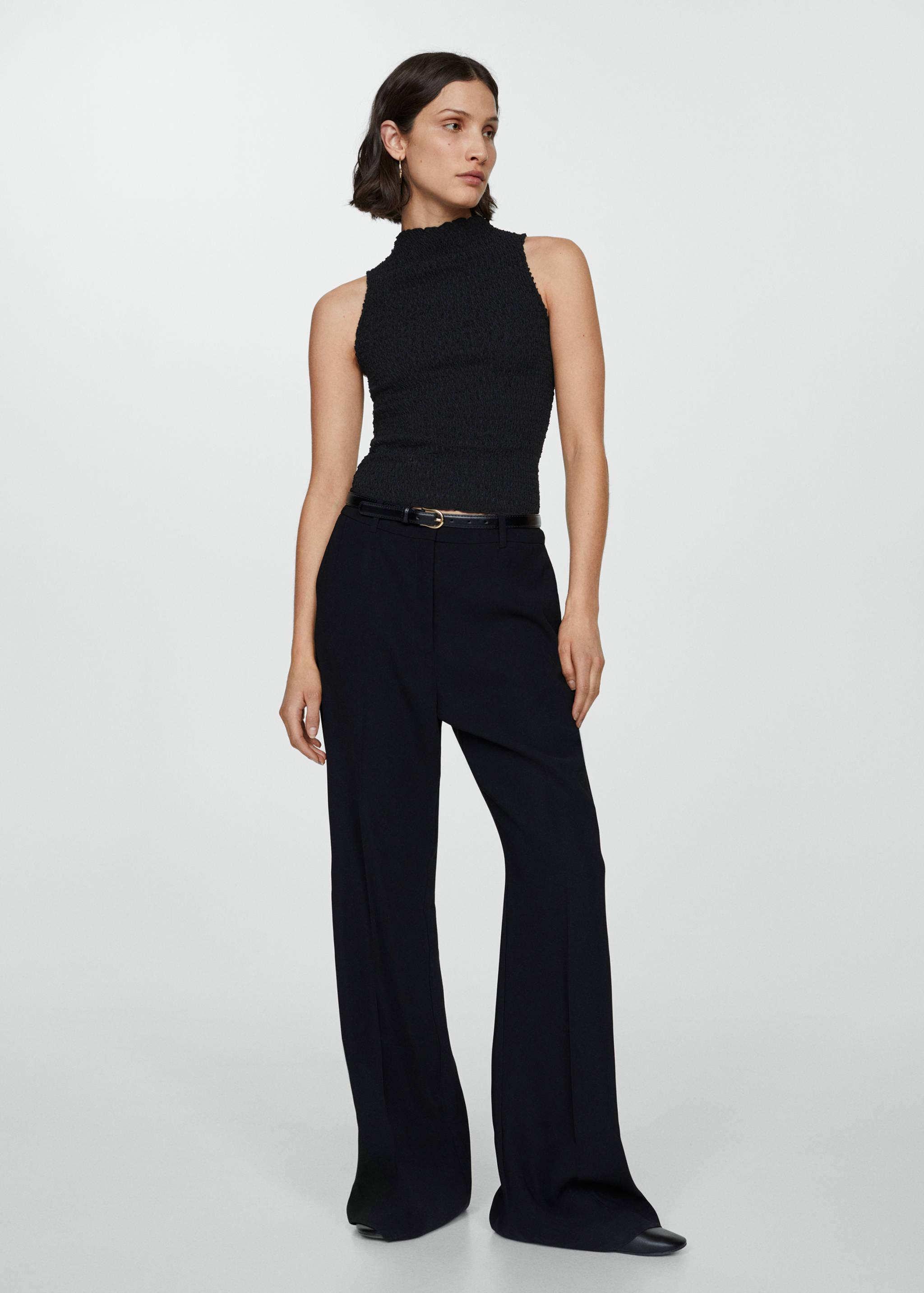 Ruched-texture top - General plane