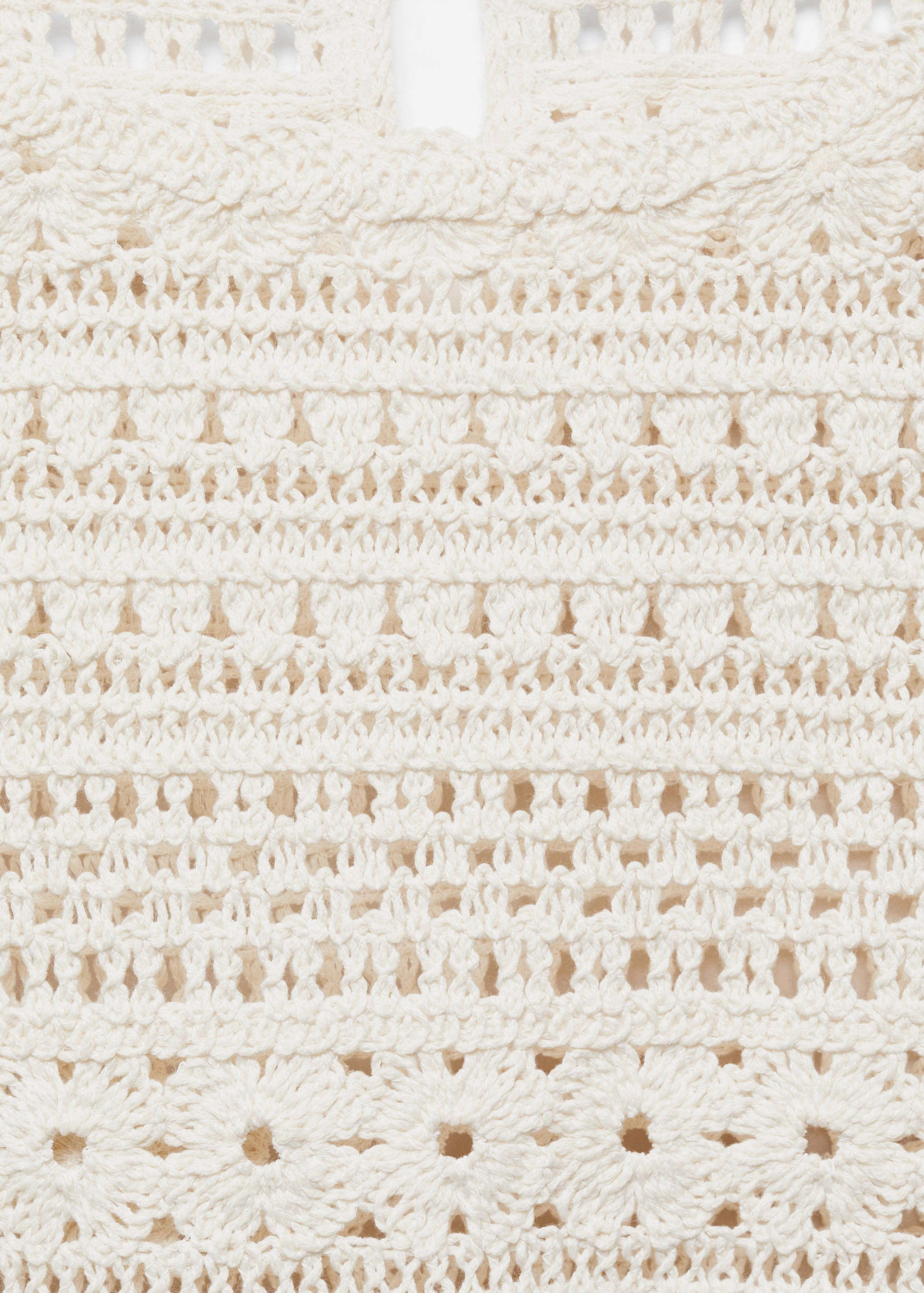 Knitted sweater with openwork details - Details of the article 8