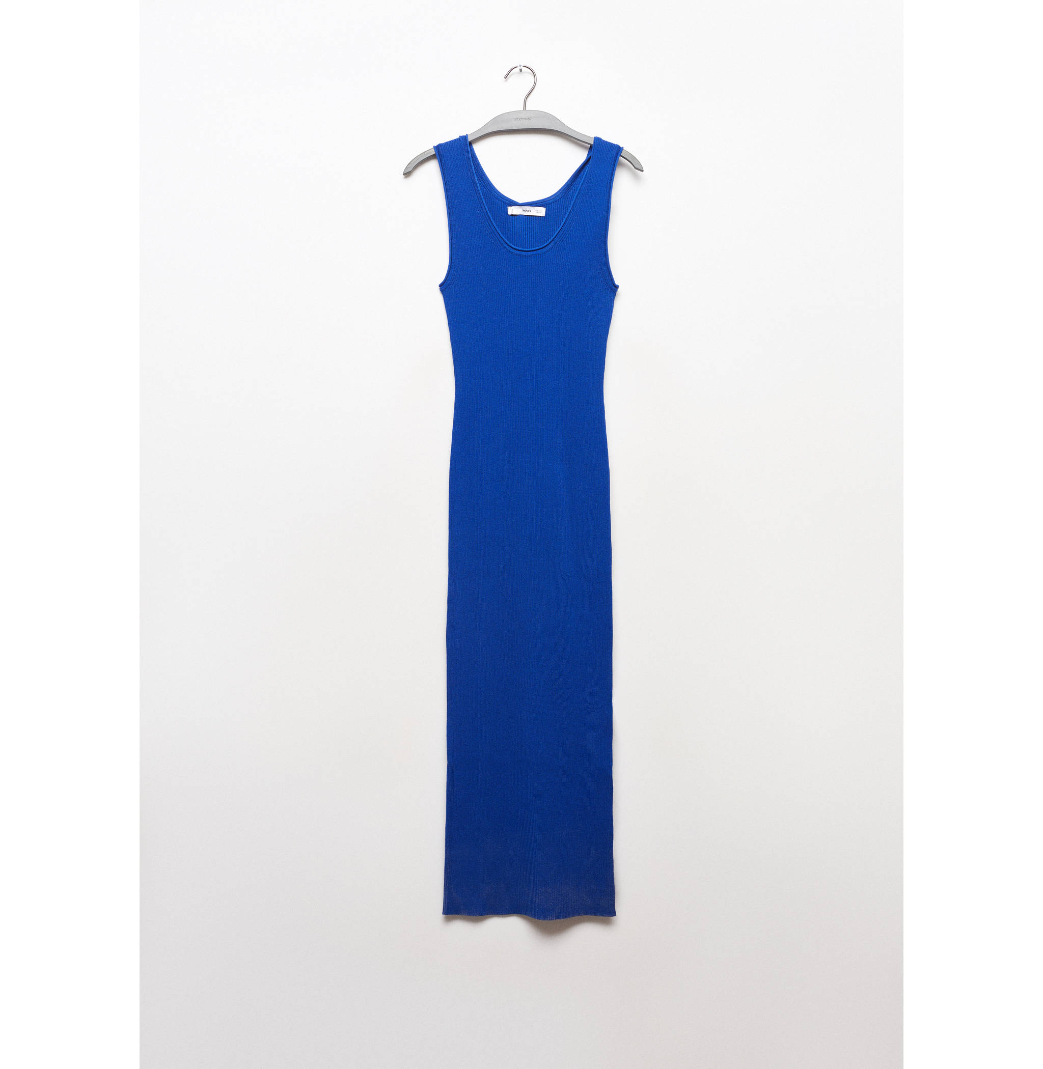 Миди-платье в резинку - Изделие без модели