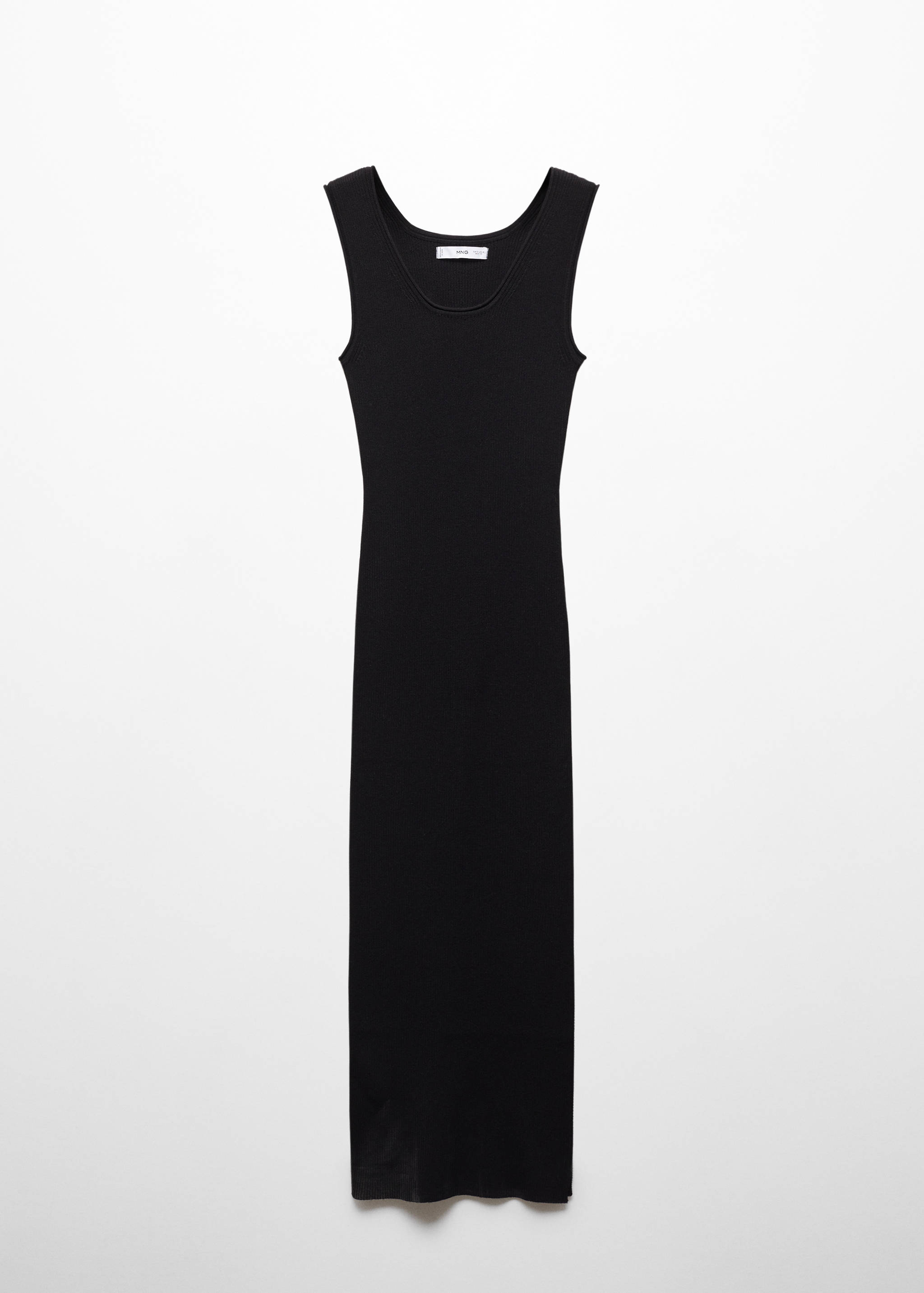 Ribbed long dress - Article without model