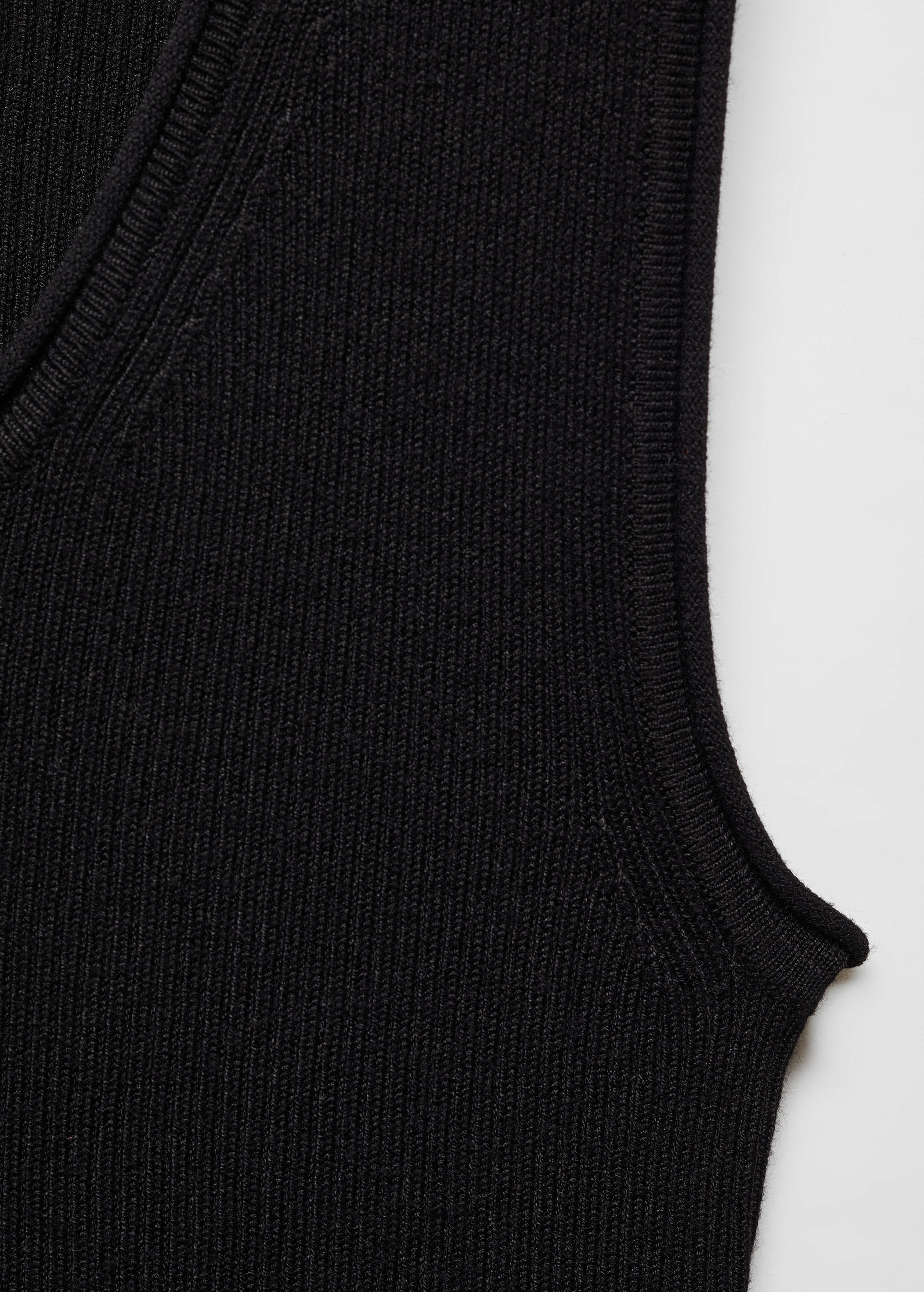 Ribbed long dress - Details of the article 8