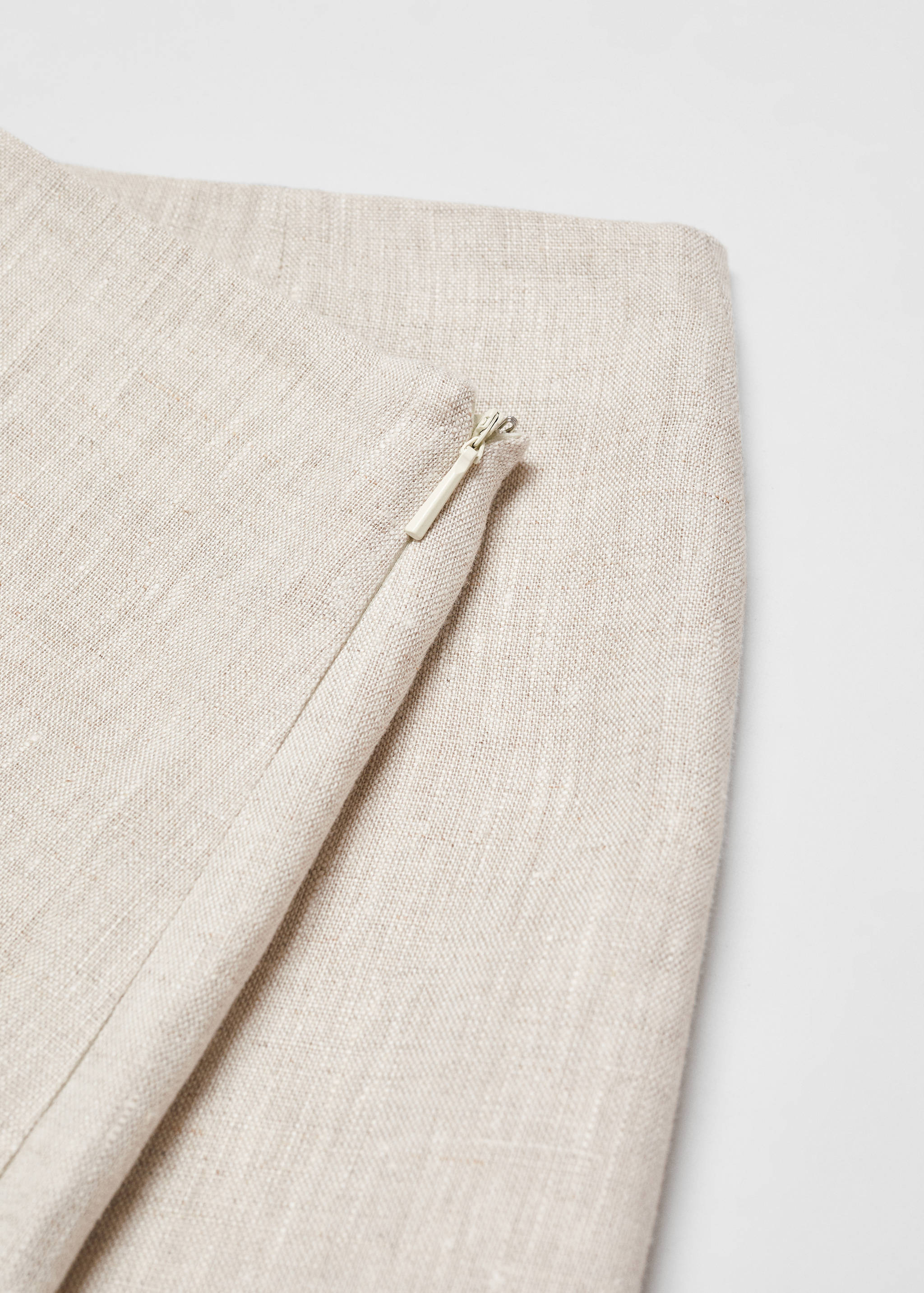 100% linen skirt - Details of the article 8