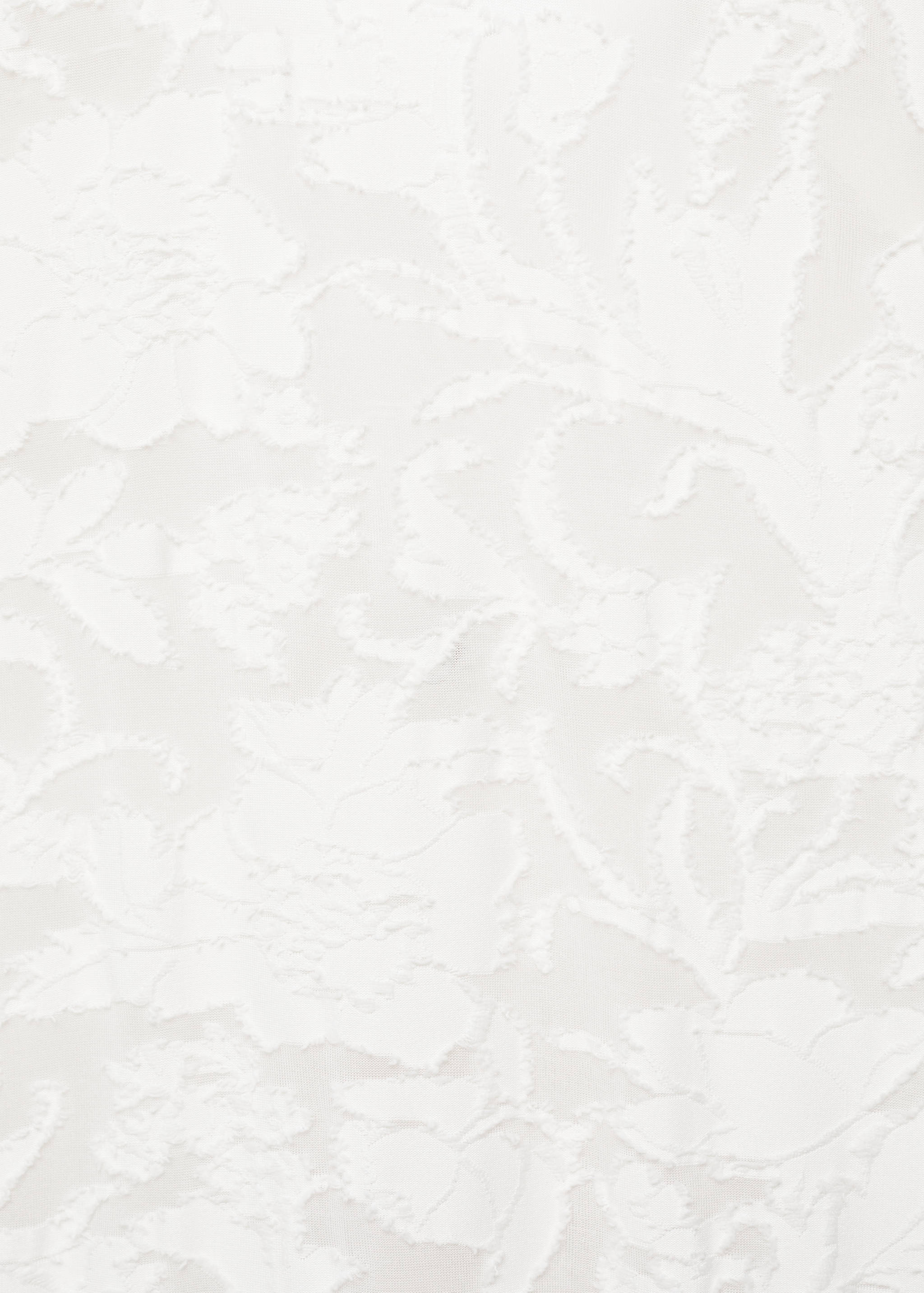 Jacquard dress with opening - Details of the article 8