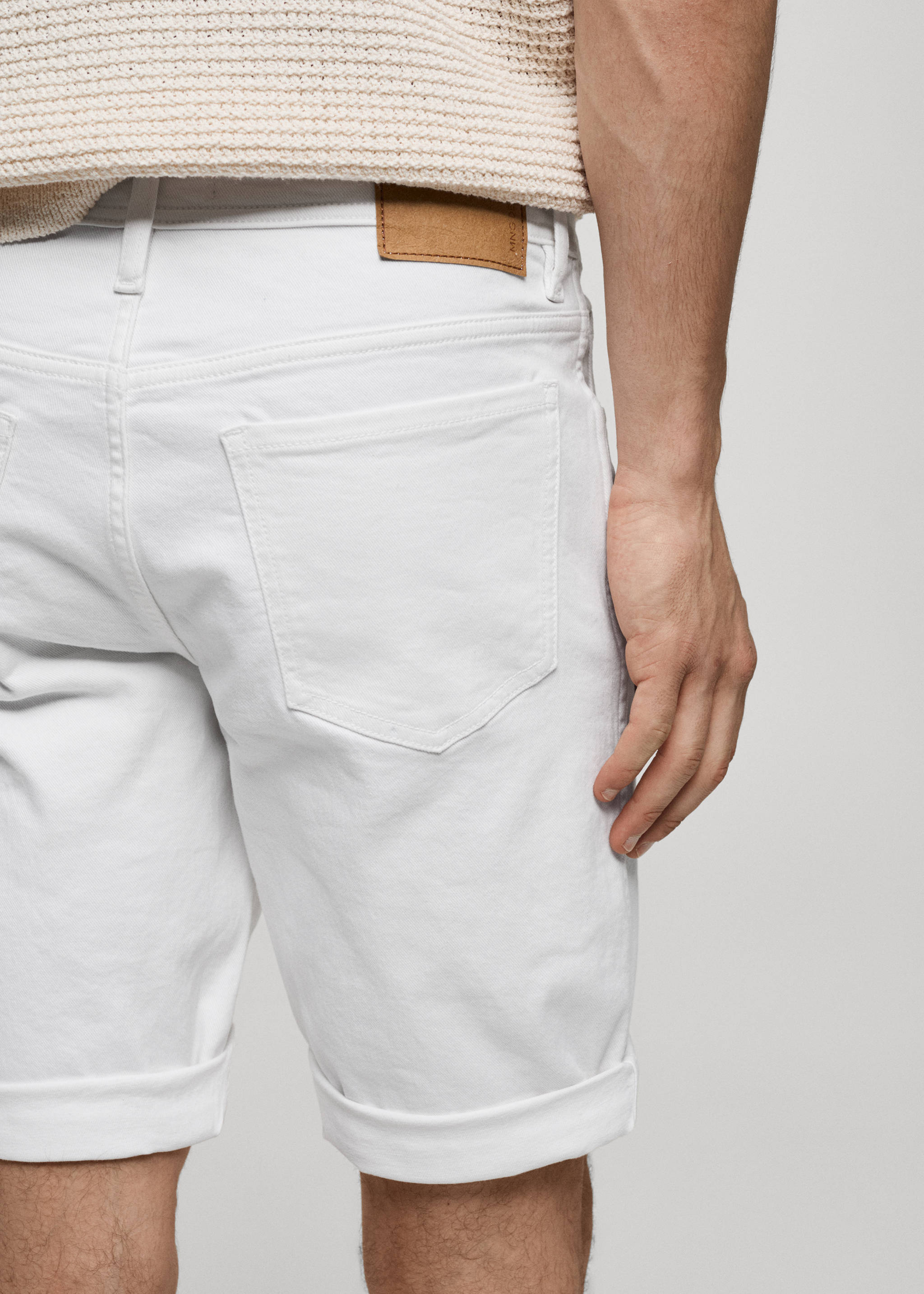 Bermuda en jean slim fit - Détail de l'article 6