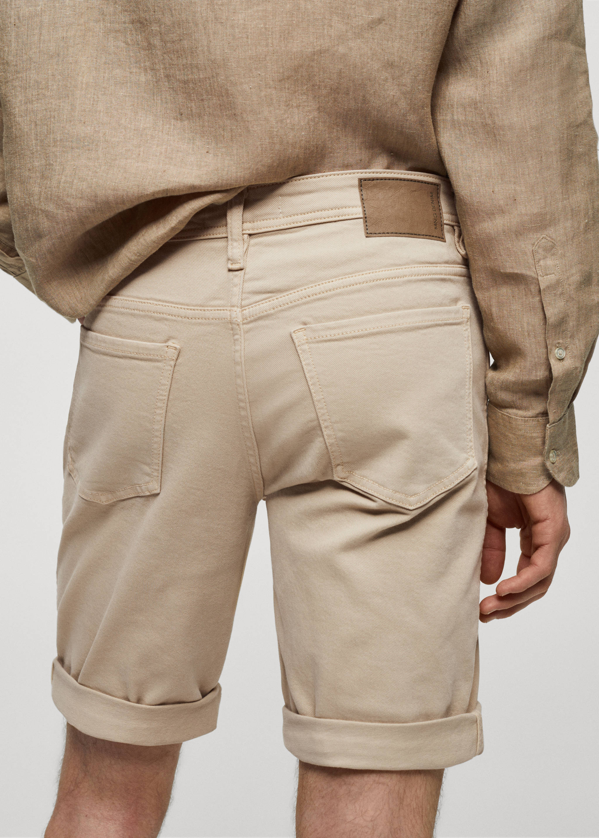 Bermuda en jean slim fit - Détail de l'article 4