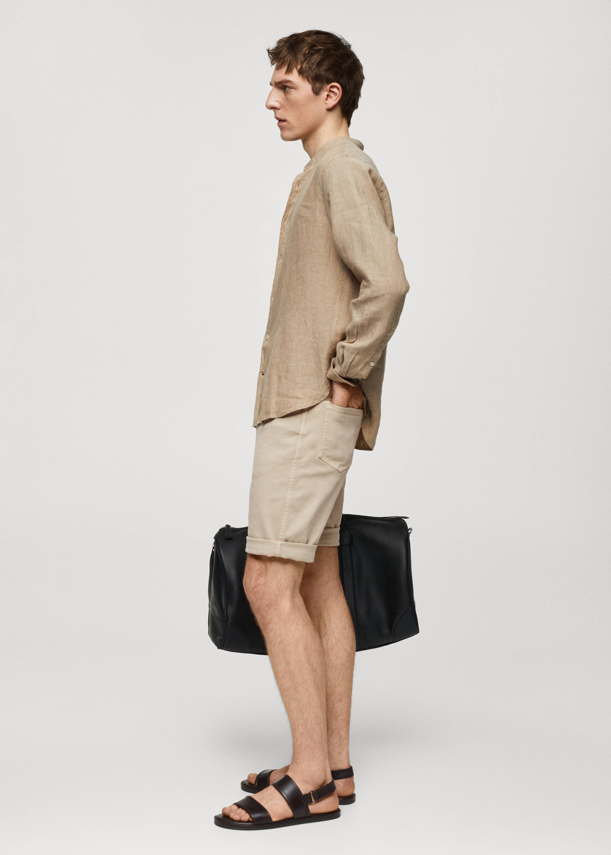 Bermuda en jean slim fit - Détail de l'article 2