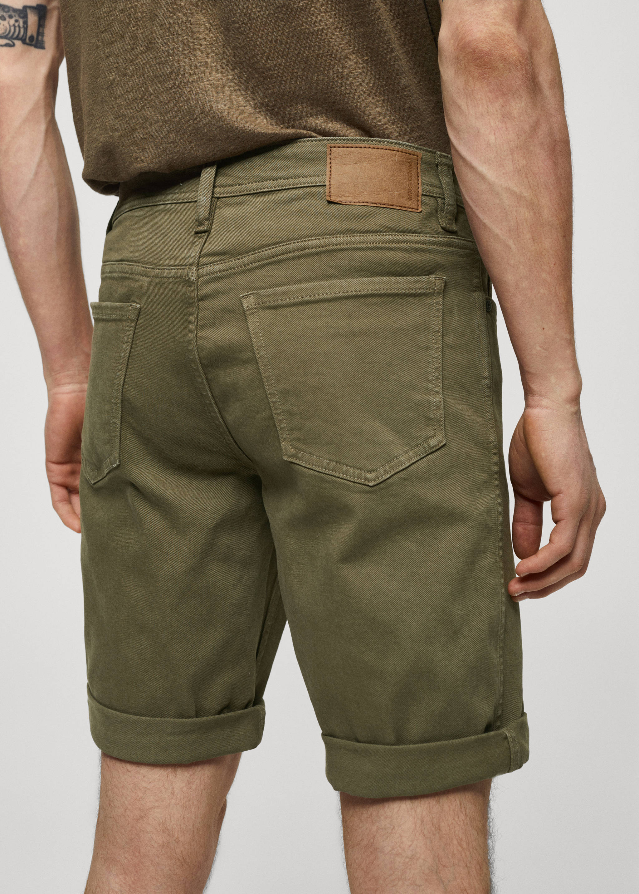 Bermuda en jean slim fit - Détail de l'article 4