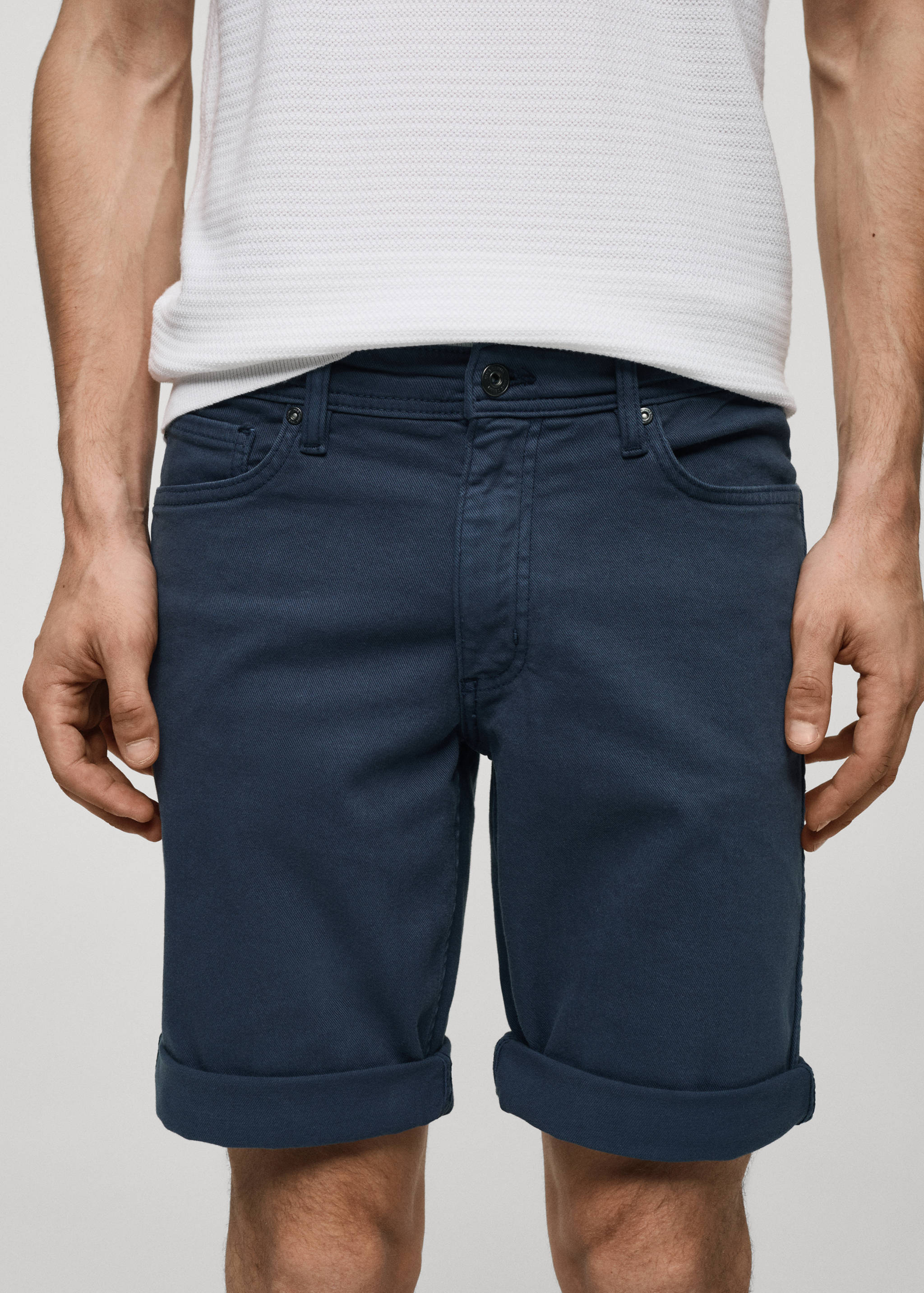 Bermuda en jean slim fit - Détail de l'article 1