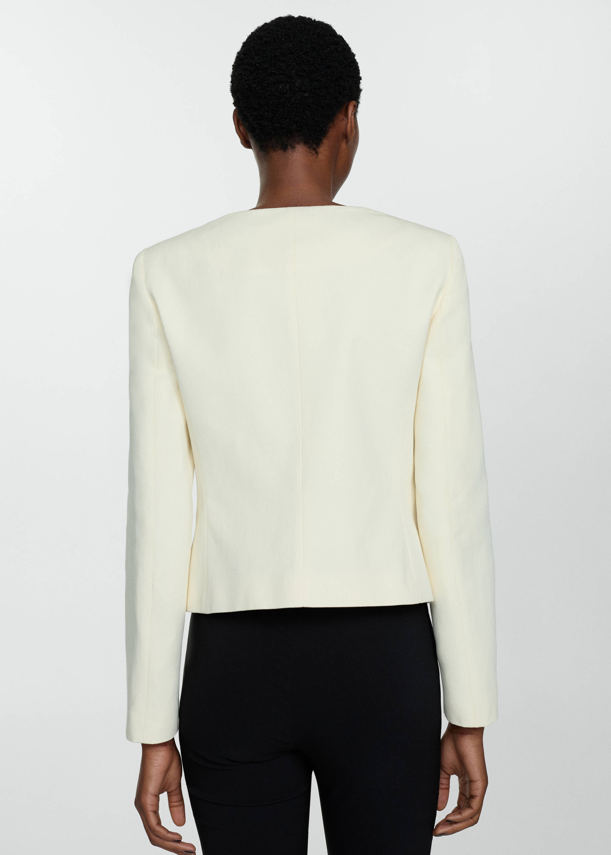 Veste double boucle - Verso de l’article