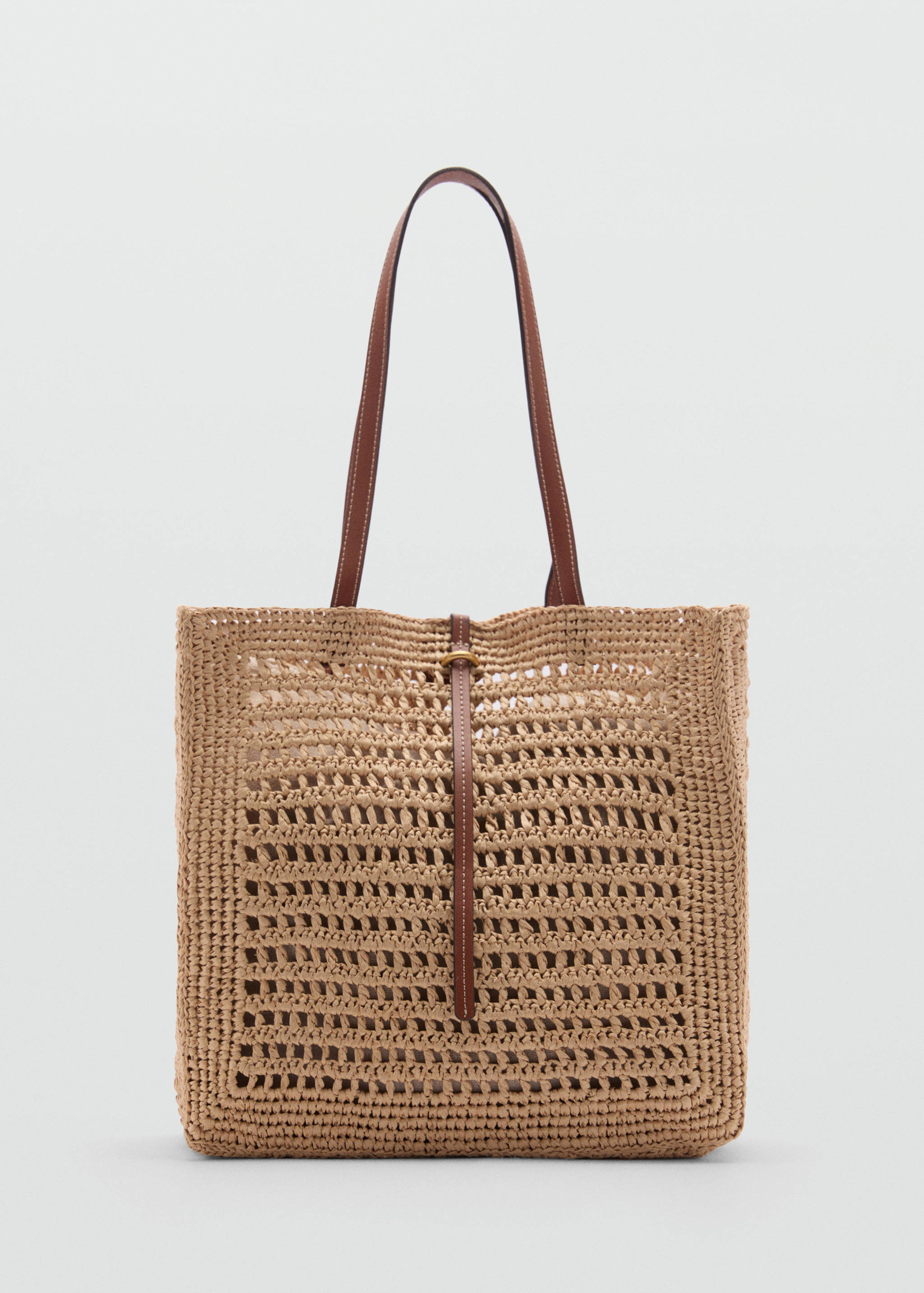 Natural fibre shopper bag - Article without model
