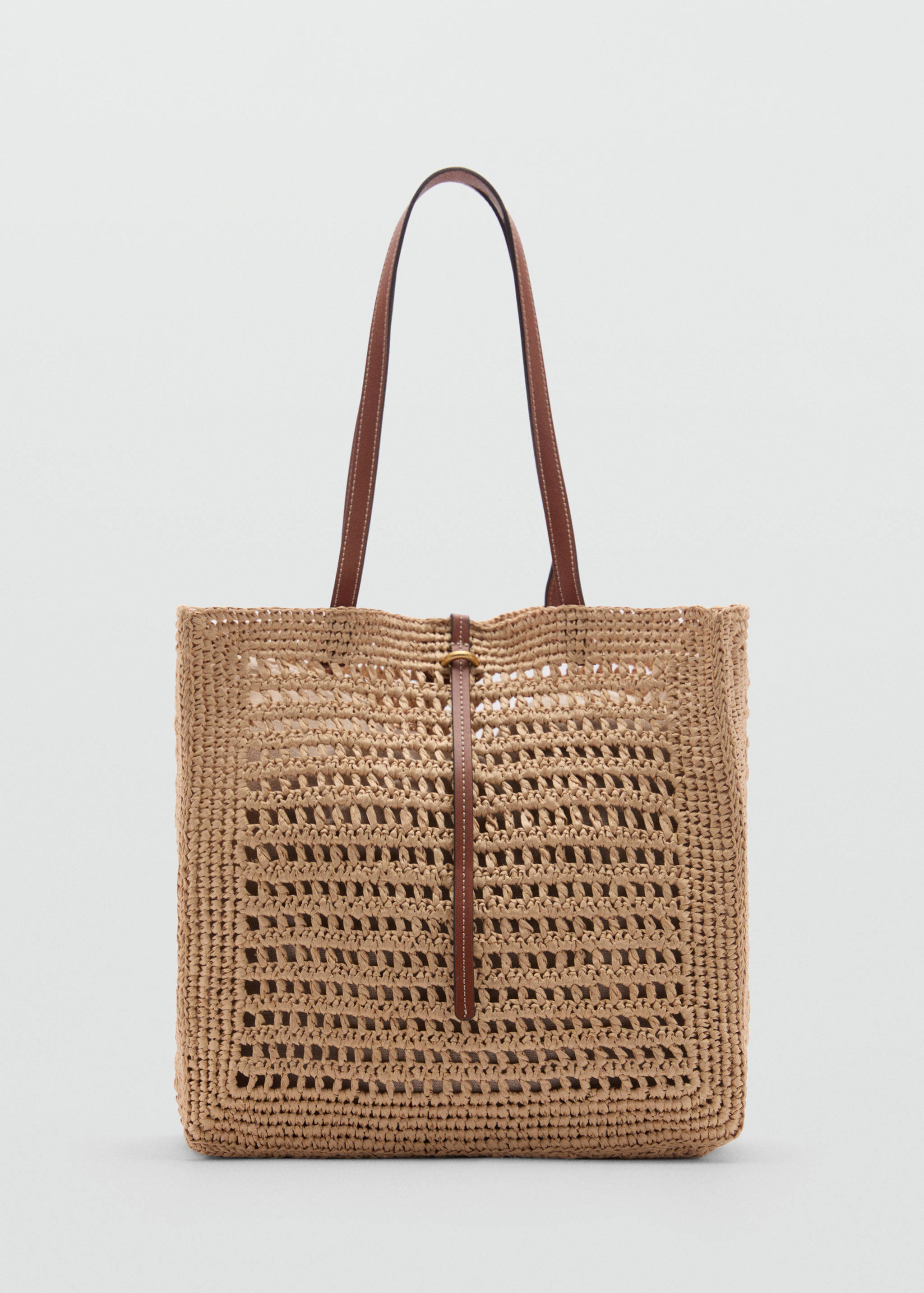 Natural fibre shopper bag - Article without model