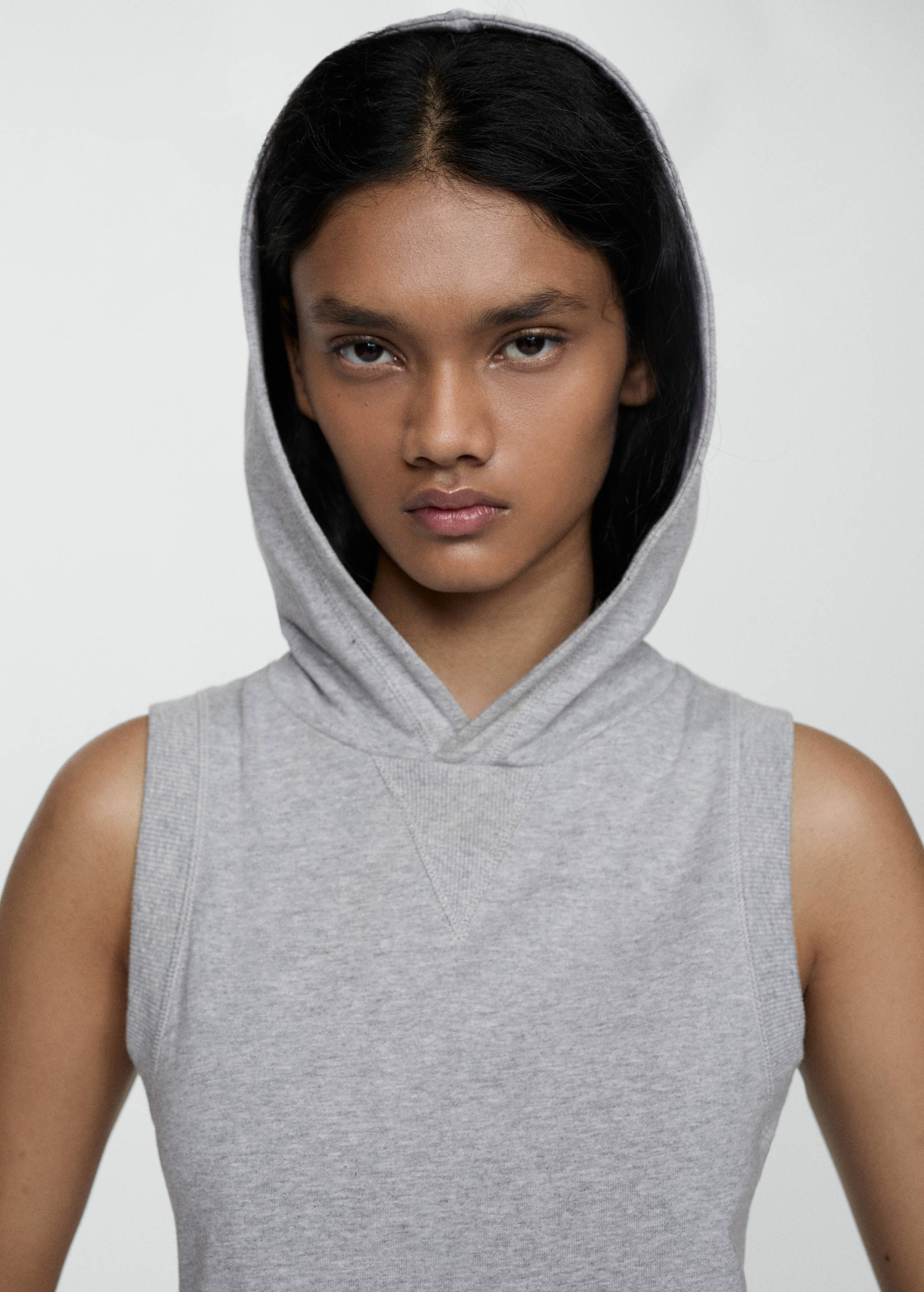 Robe capuche poche maxi - Détail de l'article 1