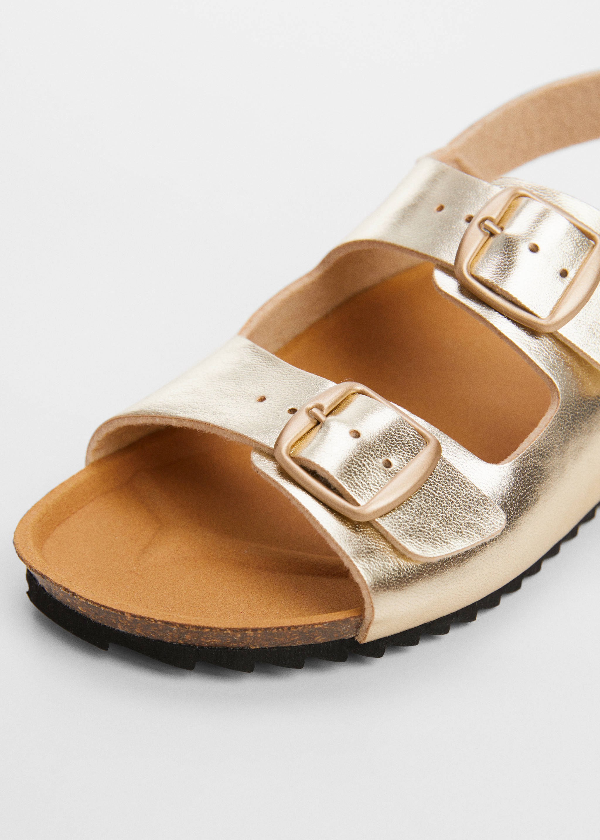Sandals with metal buckle - Details of the article 1