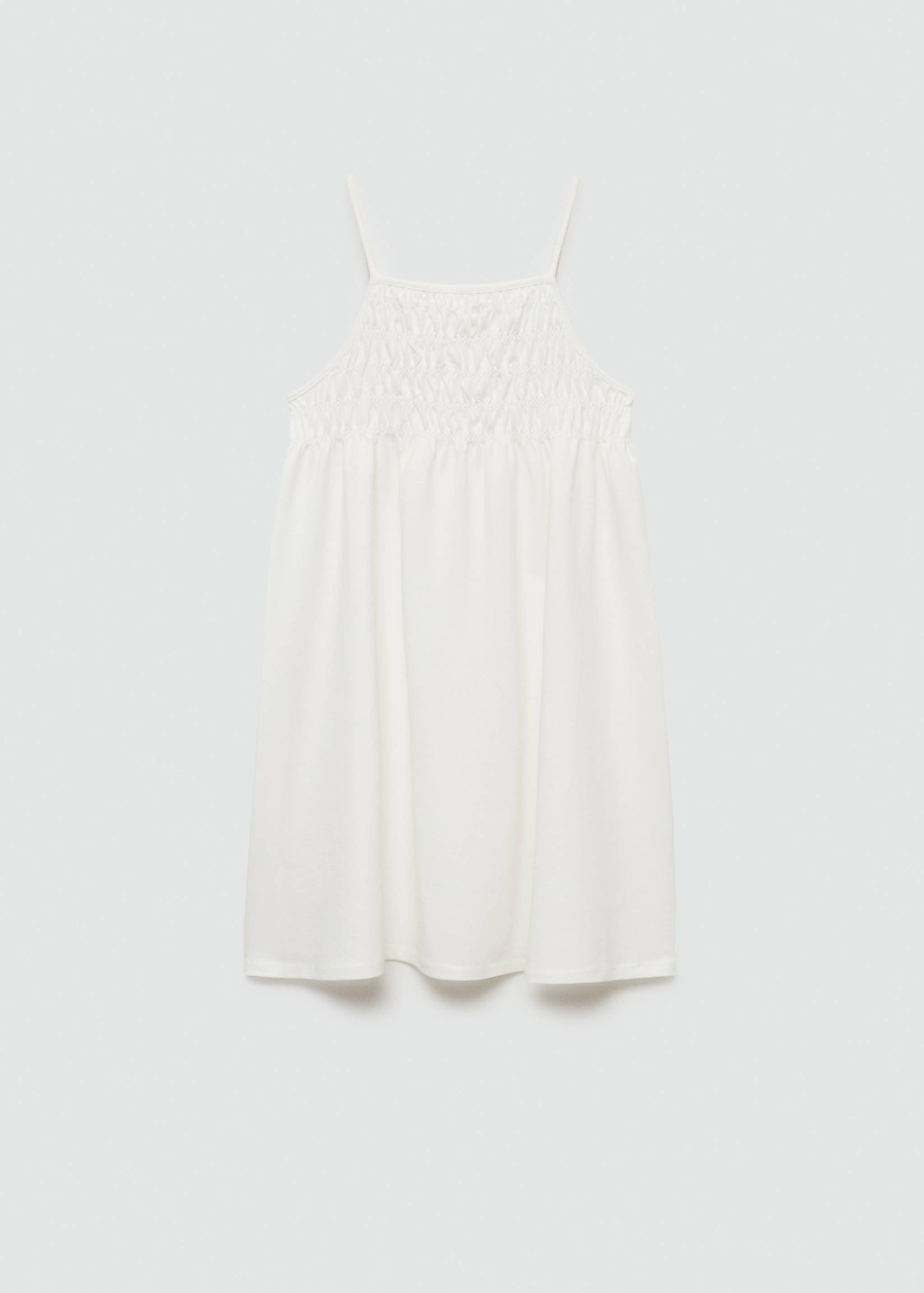 Gathered details dress - Reverse of the article