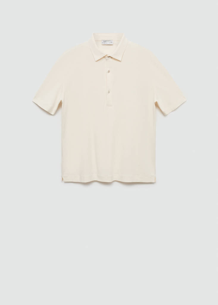 100% cotton slim-fit polo shirt - thumbnail 4
