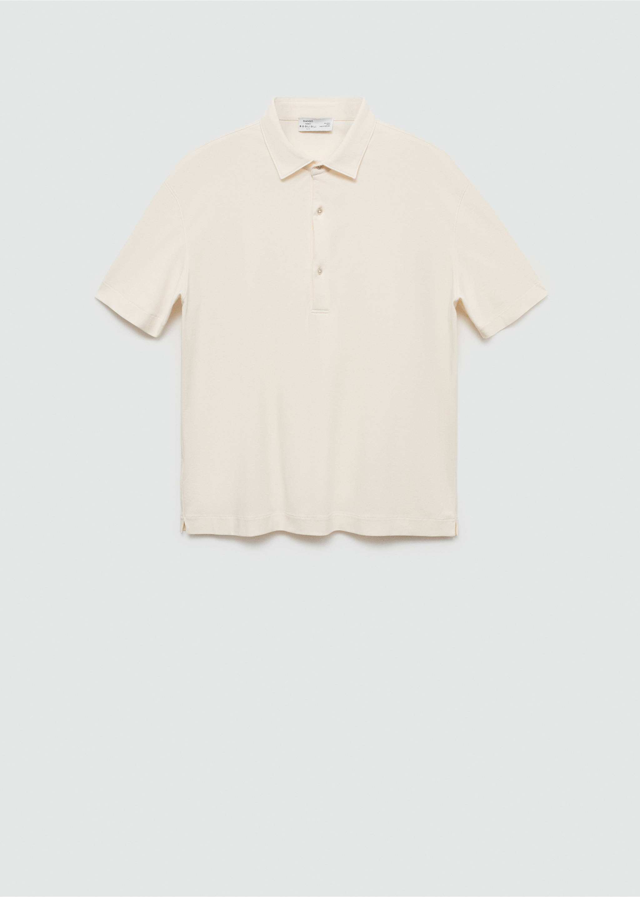Polo slim fit 100% algodón - Artículo sin modelo, Crudo. Ref: 67057929-00.