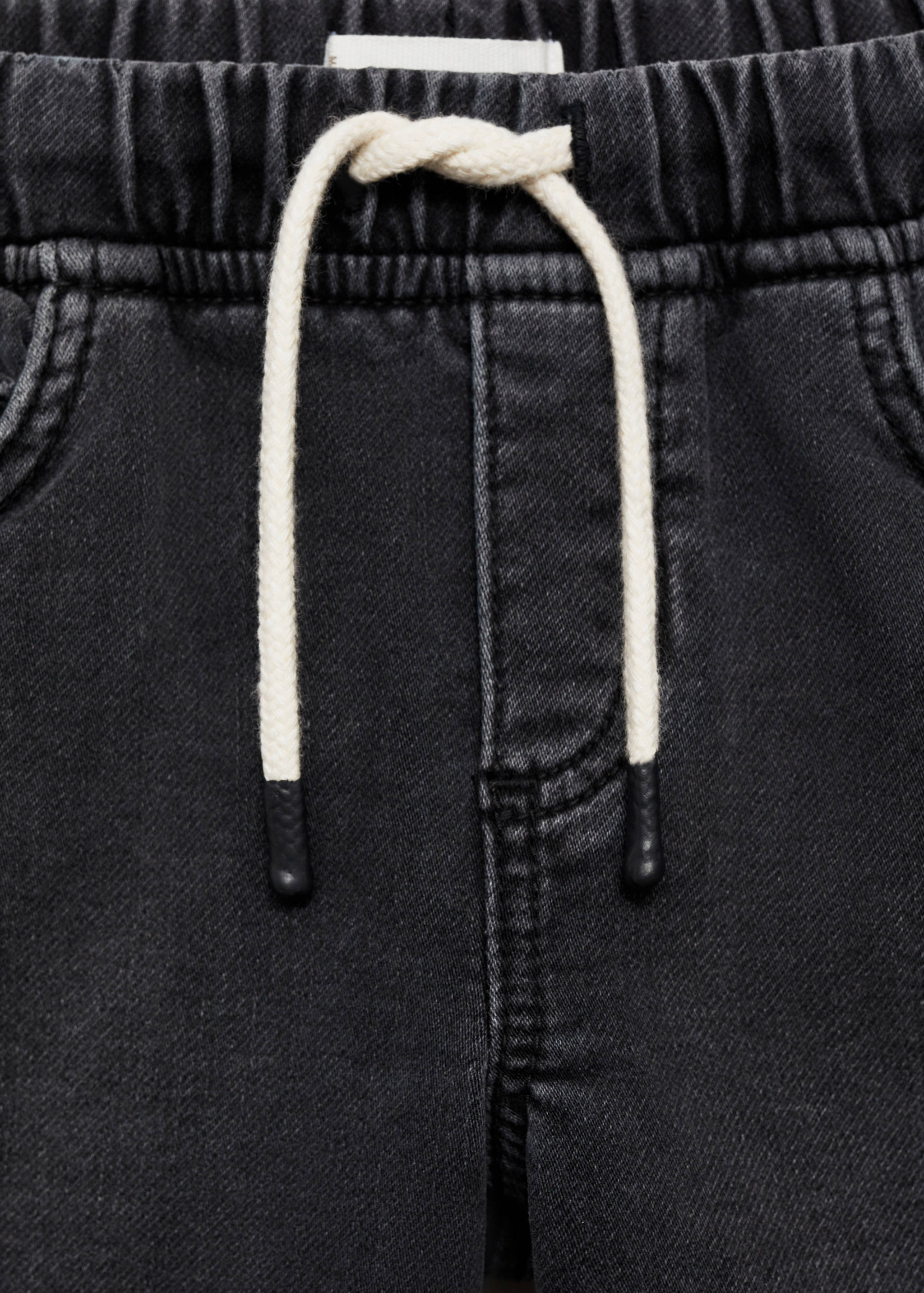 Bermudes denim cintura elàstica - Detall de l'article 8