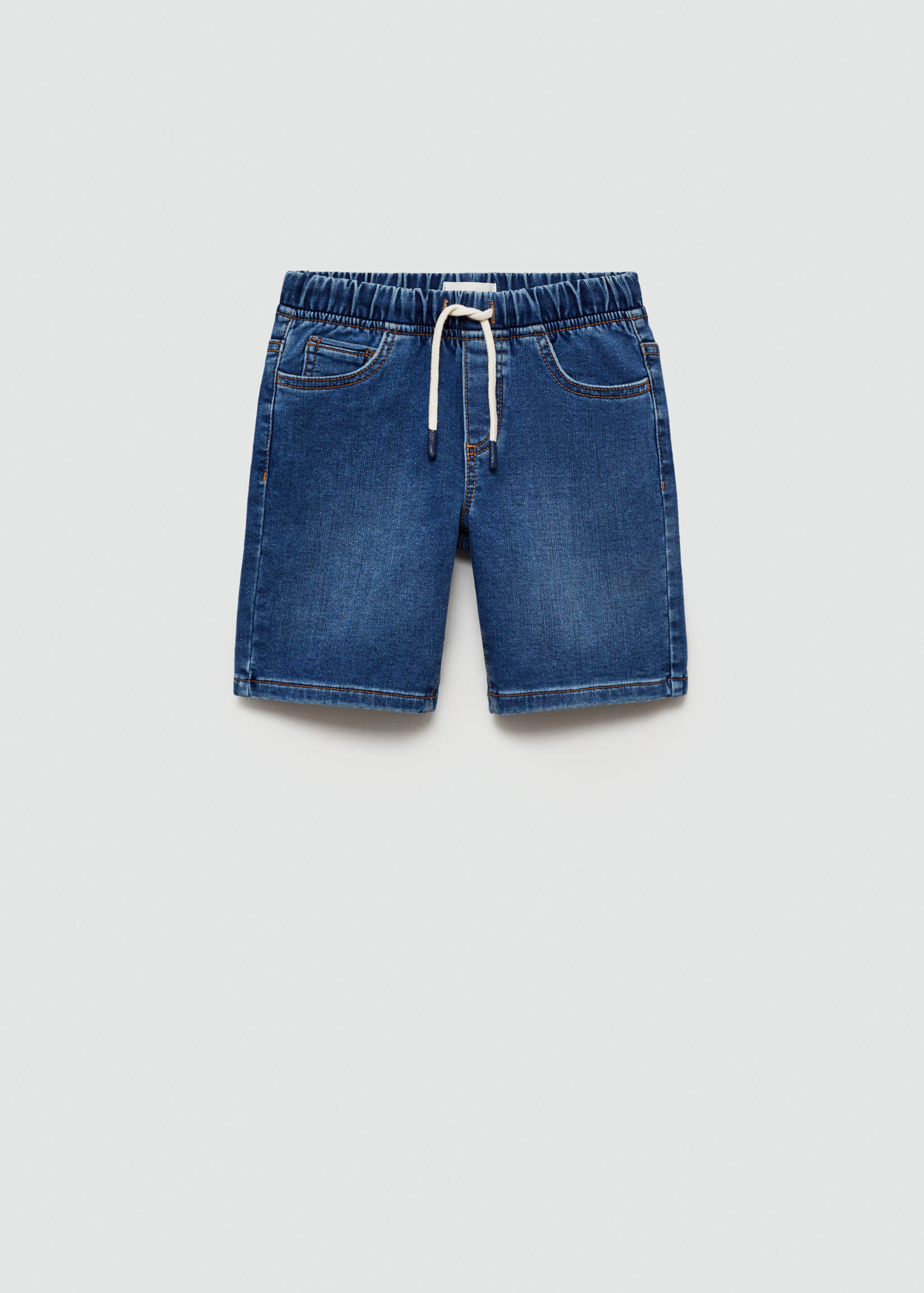 Bermudes denim cintura elàstica - Article sense model