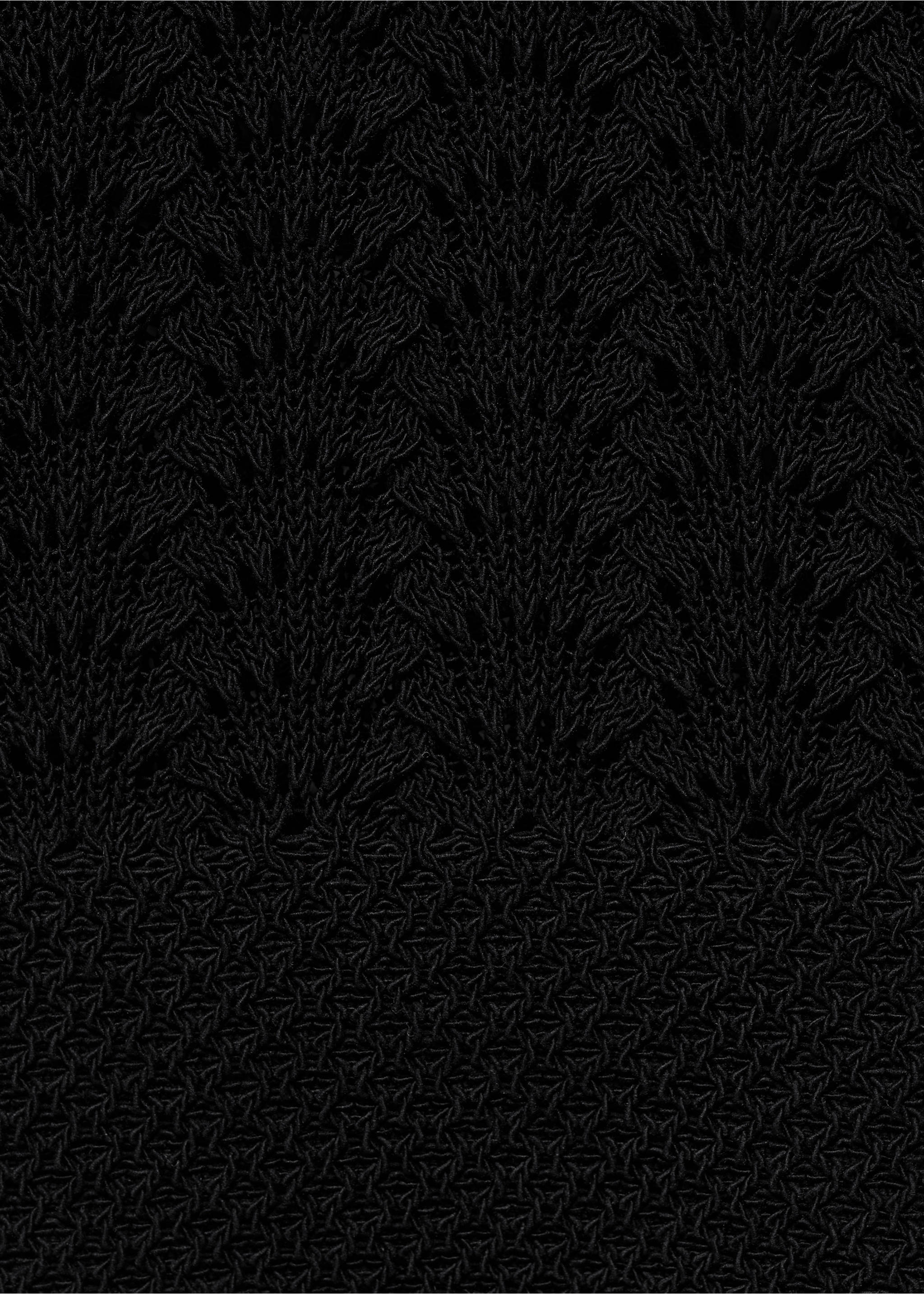 Pull-over crochet col polo - Détail de l'article 0, Noir. Ref: 67058651-00.