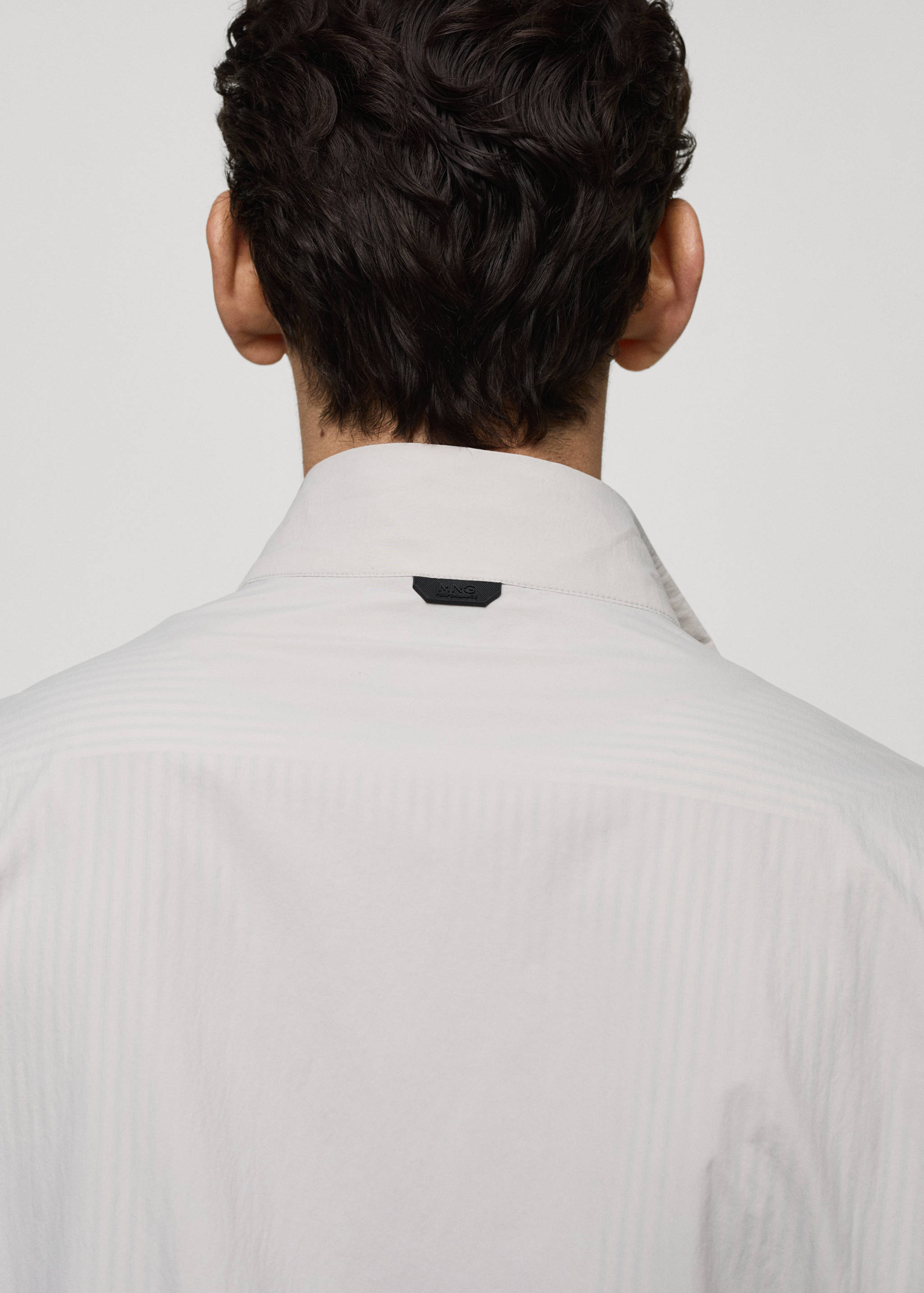 Water-repellent jacket with zip - Details of the article 6