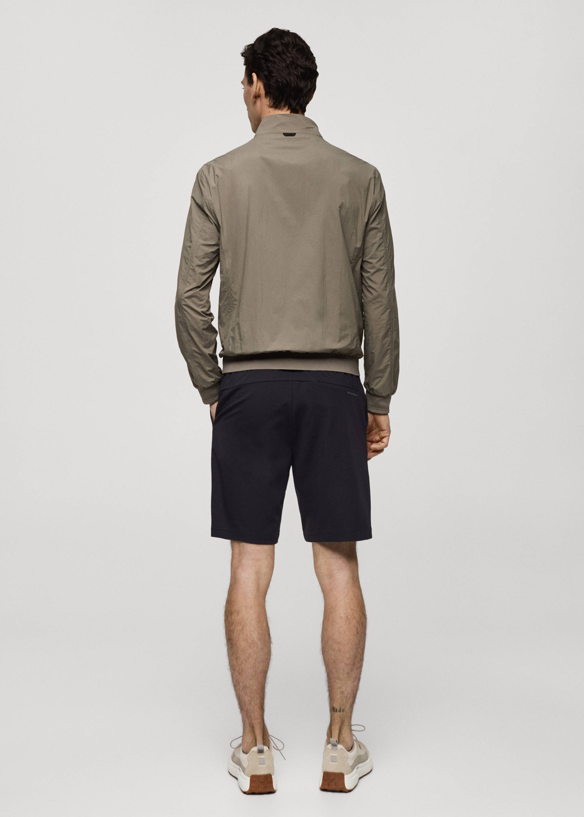 防水拉链夹克 - null