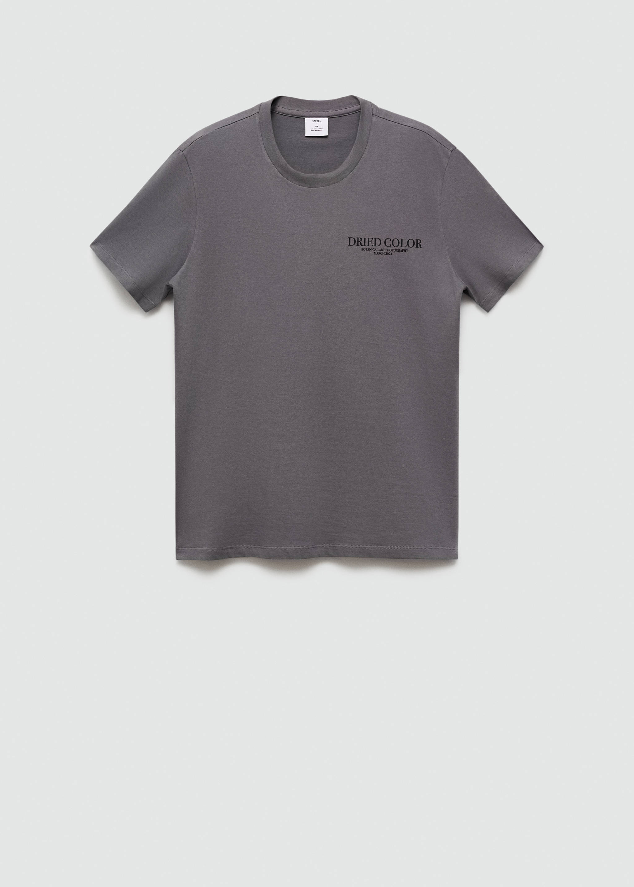 Camiseta slim fit estampado - Artículo sin modelo