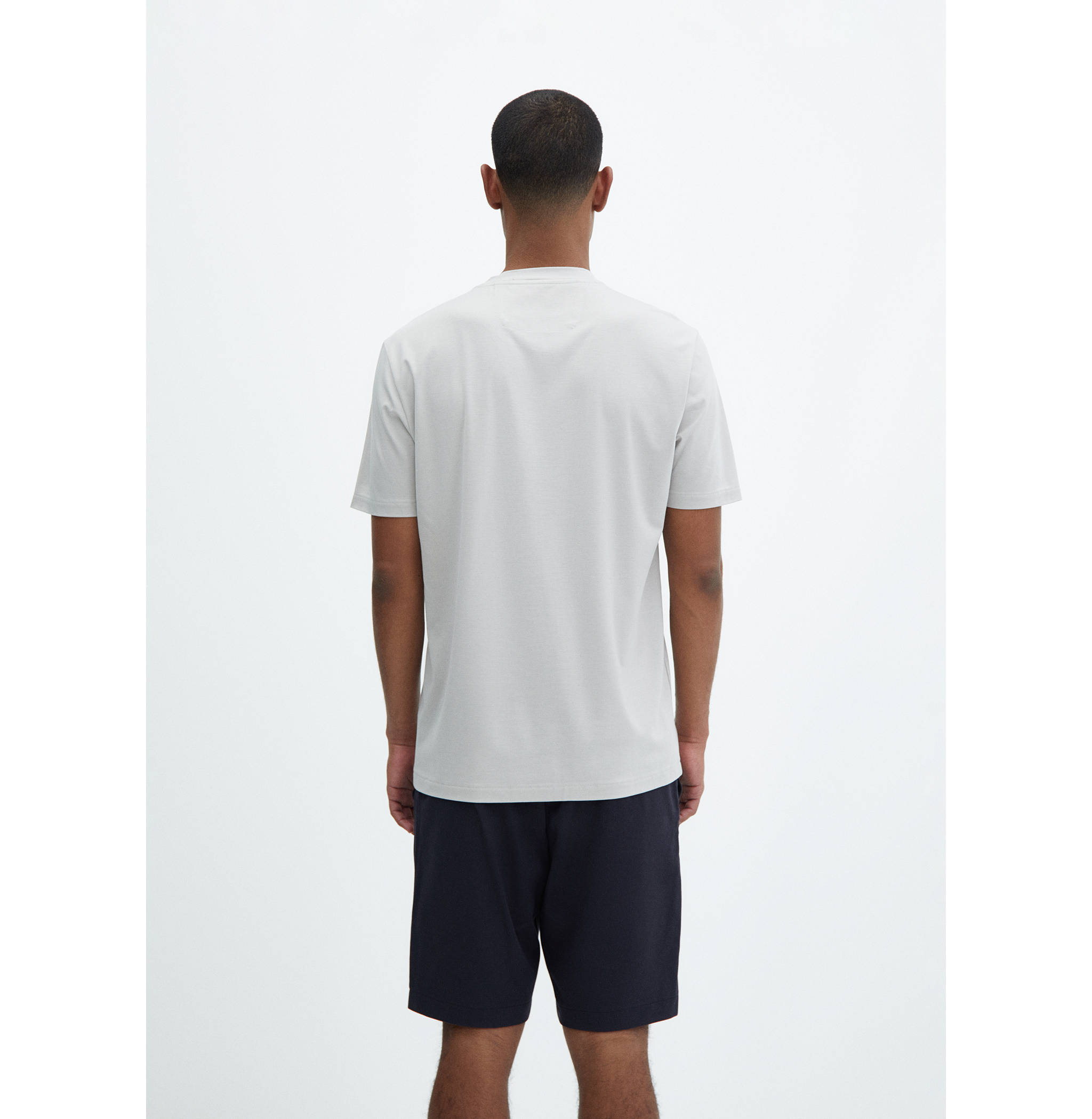 T-shirt slim-fit poche - Verso de l’article