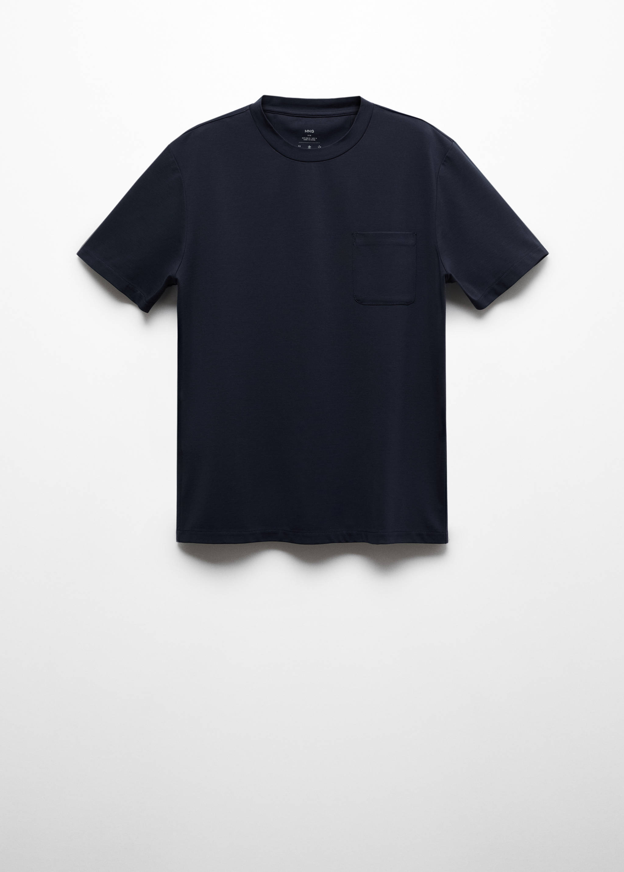 T-shirt slim-fit poche - Article sans modèle