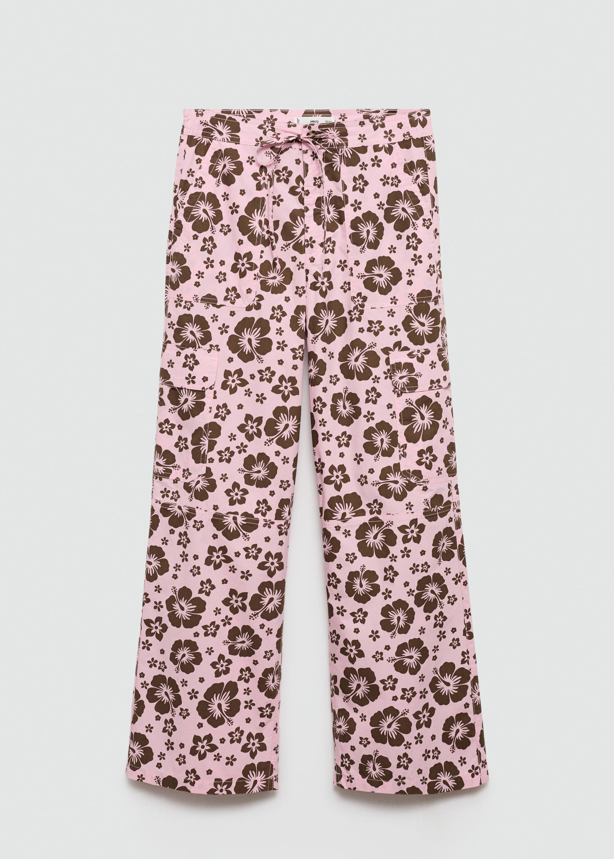 Flower print pants - Article without model