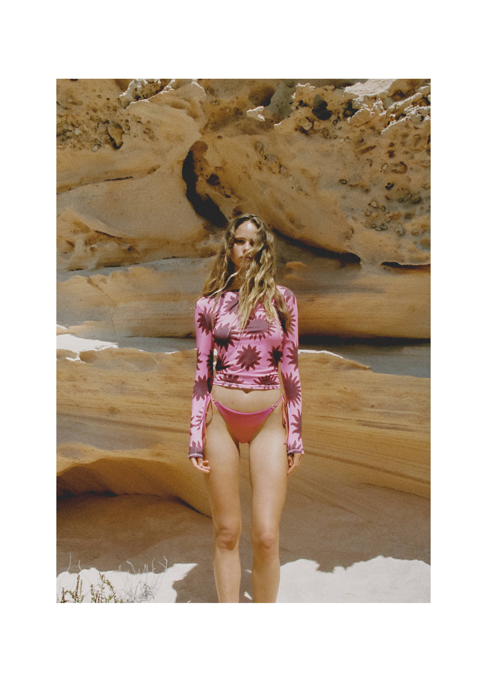 Decorative seam T-shirt - Details of the article 3, Pink. Ref: 67059235-00.